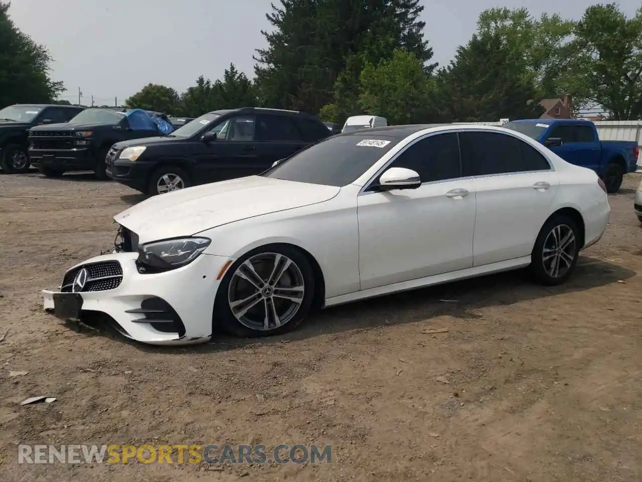 1 Photograph of a damaged car W1KZF8EB3MA905093 MERCEDES-BENZ E-CLASS 2021