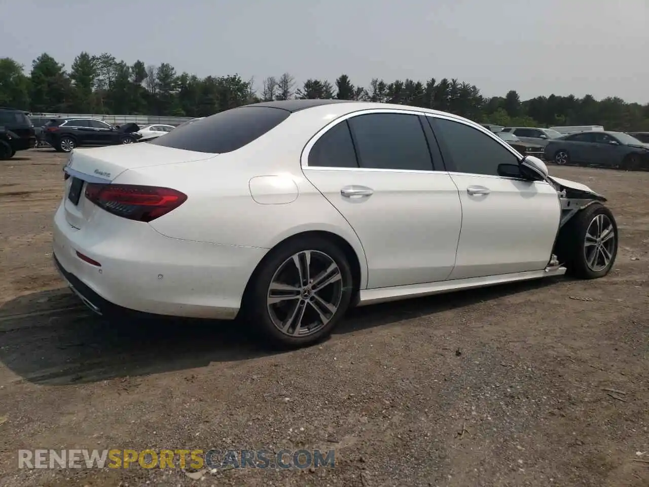 3 Photograph of a damaged car W1KZF8EB3MA905093 MERCEDES-BENZ E-CLASS 2021