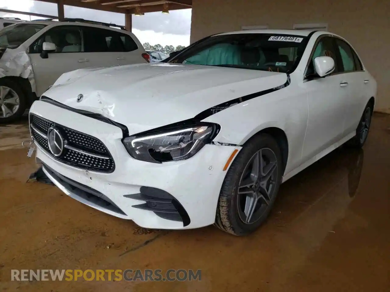 2 Photograph of a damaged car W1KZF8EB3MA929507 MERCEDES-BENZ E-CLASS 2021
