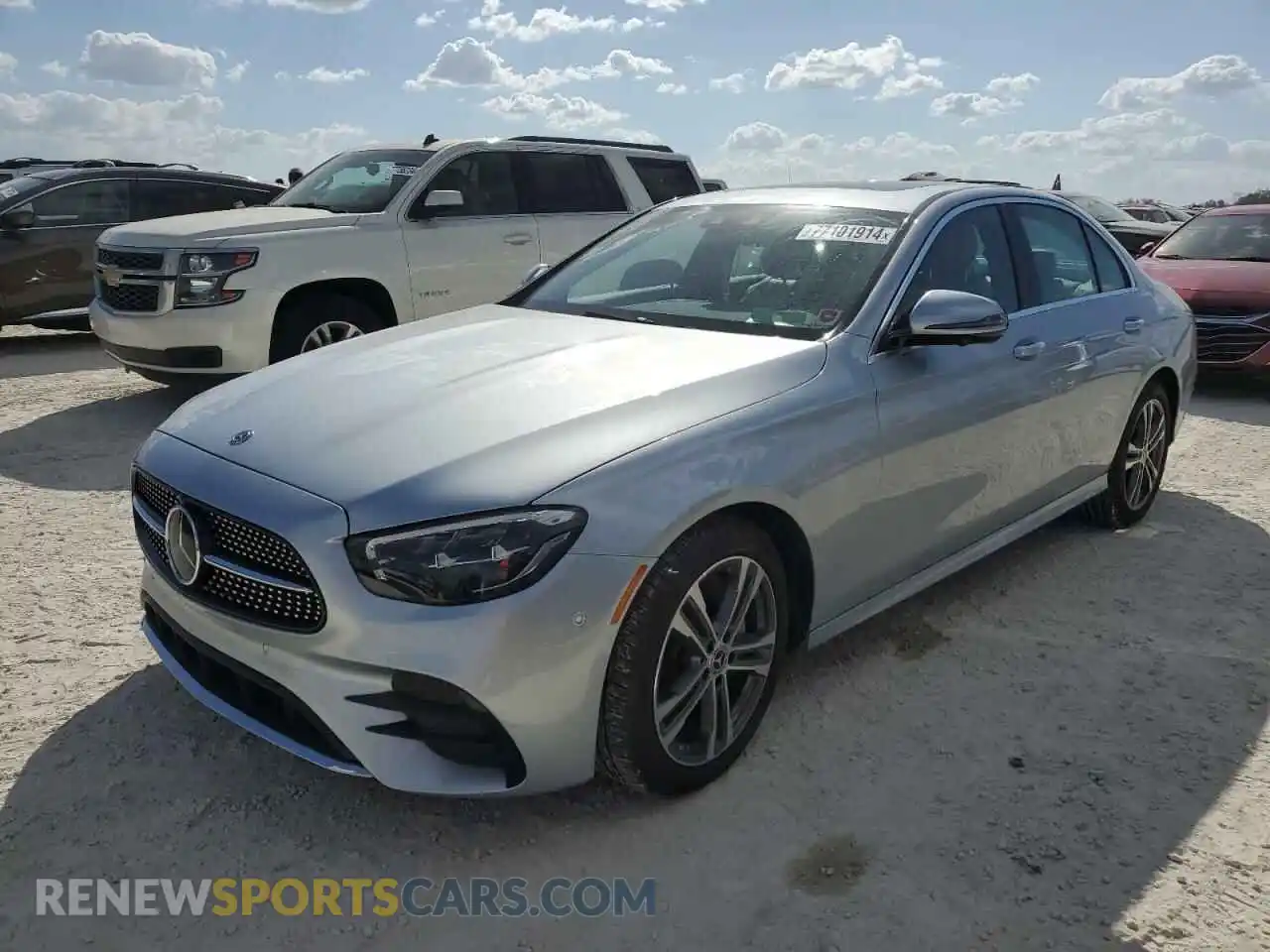 1 Photograph of a damaged car W1KZF8EB4MA956408 MERCEDES-BENZ E-CLASS 2021