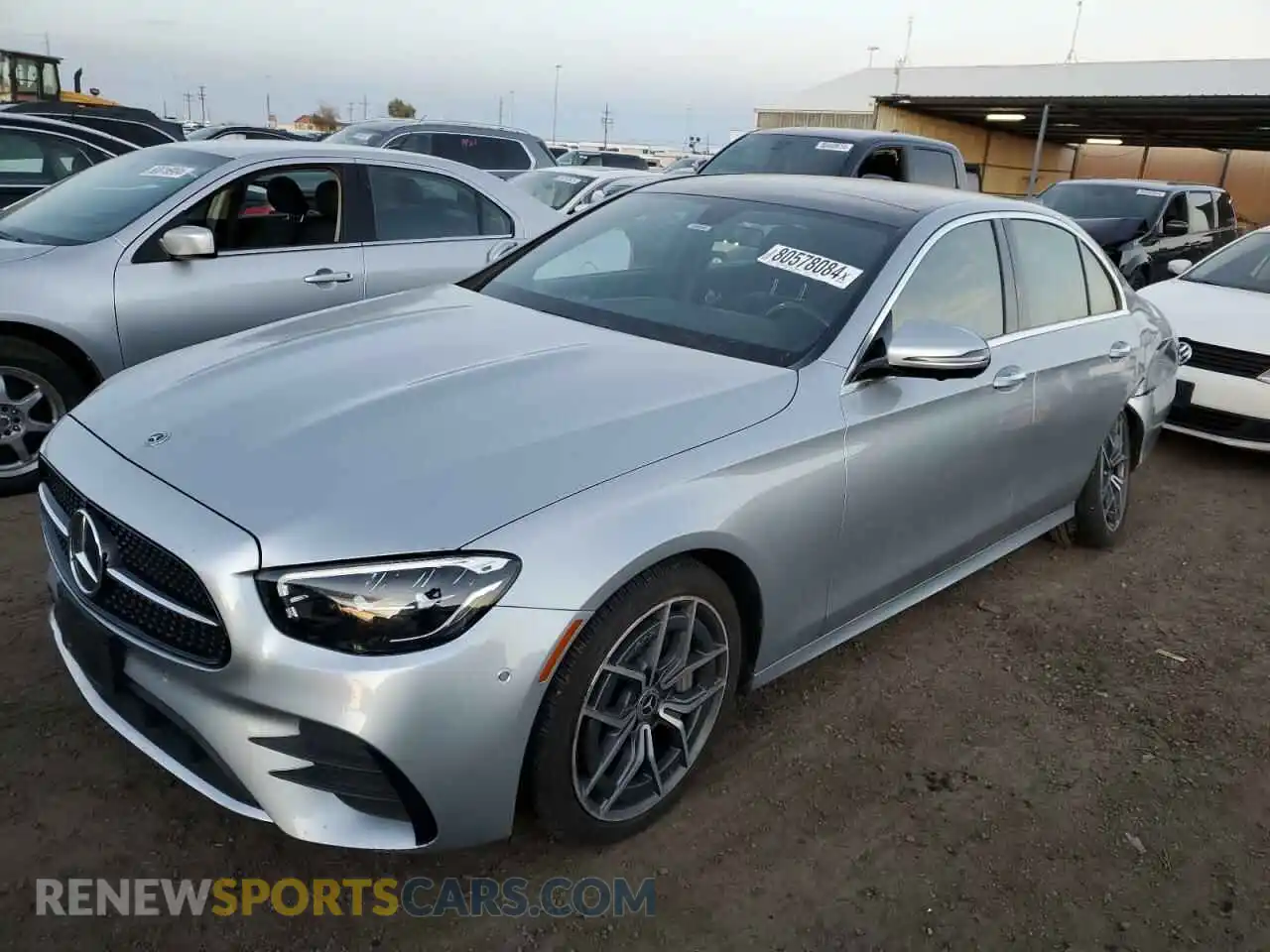 1 Photograph of a damaged car W1KZF8EB5MA882805 MERCEDES-BENZ E-CLASS 2021