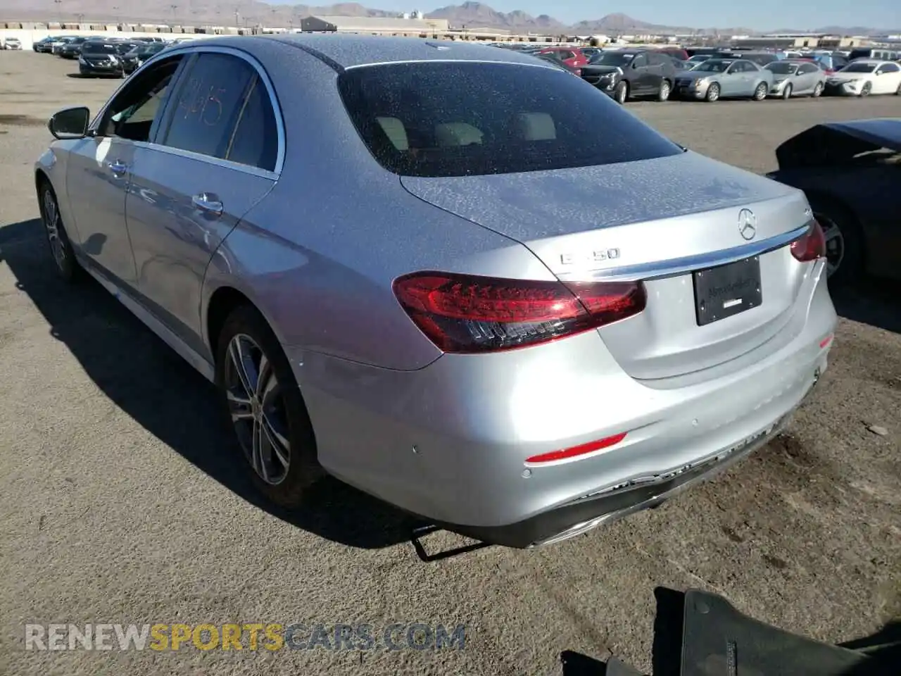 3 Photograph of a damaged car W1KZF8EB6MA929436 MERCEDES-BENZ E-CLASS 2021