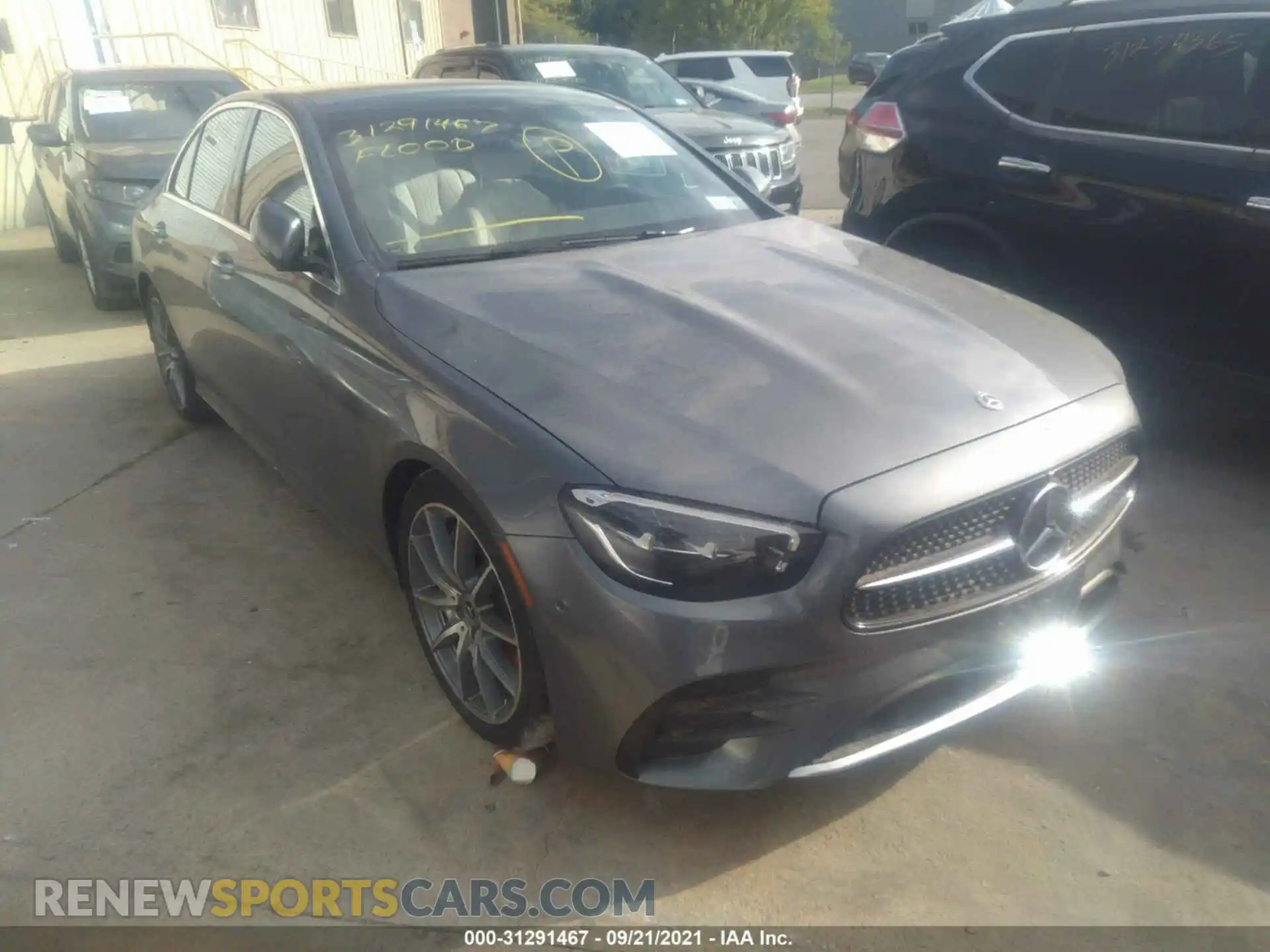 1 Photograph of a damaged car W1KZF8EB6MA969340 MERCEDES-BENZ E-CLASS 2021