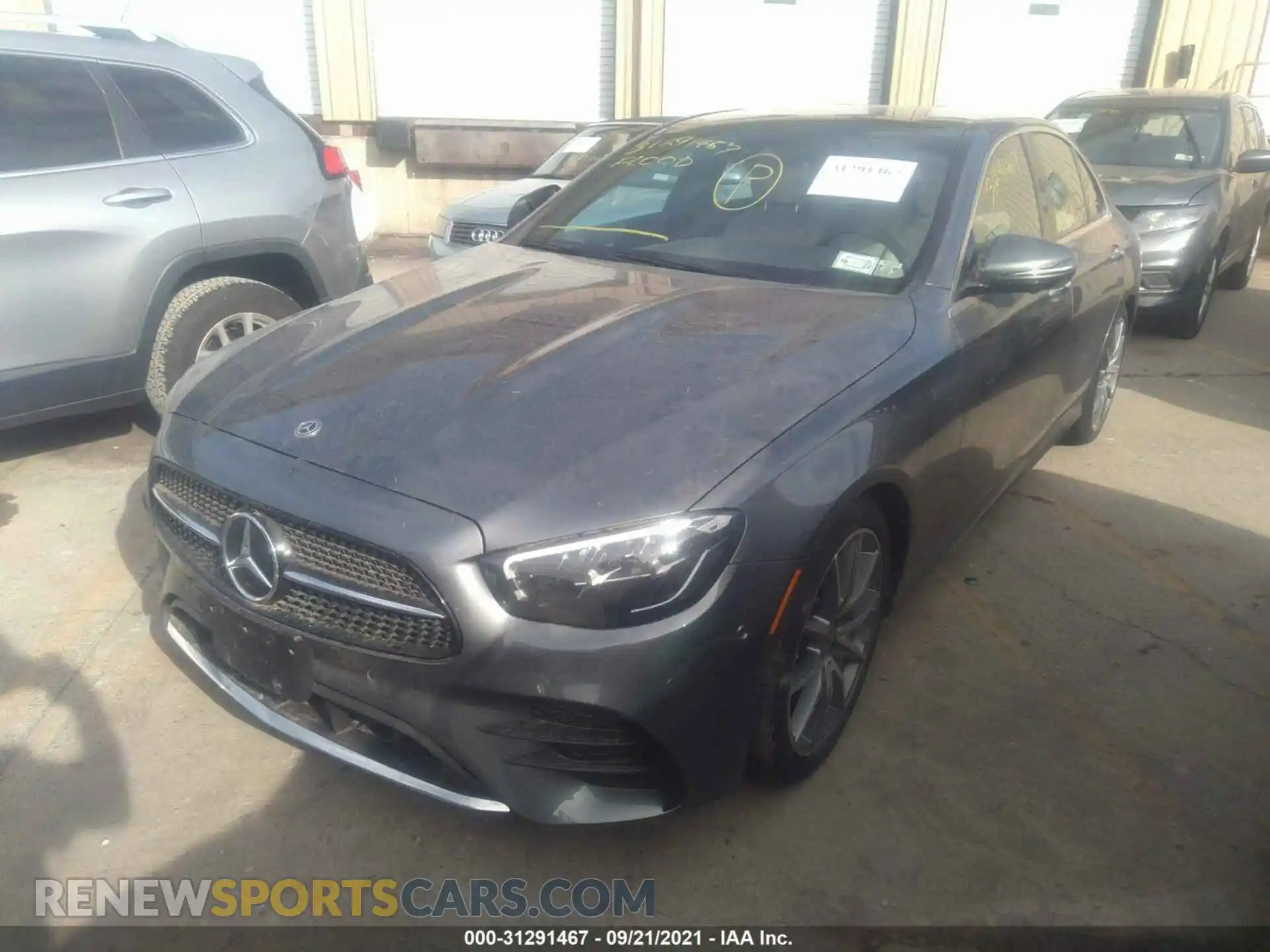 2 Photograph of a damaged car W1KZF8EB6MA969340 MERCEDES-BENZ E-CLASS 2021