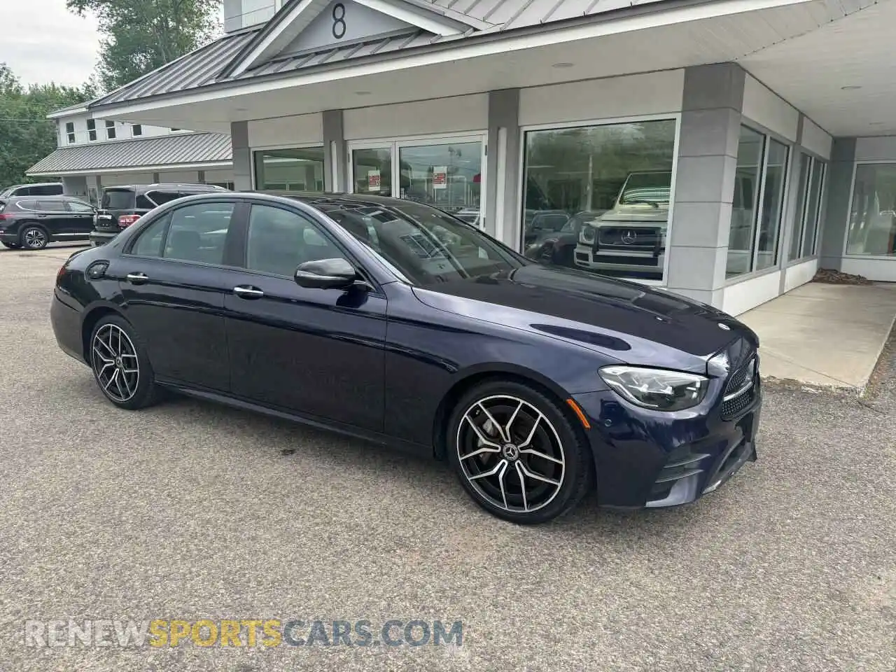 1 Photograph of a damaged car W1KZF8EB6MA973873 MERCEDES-BENZ E-CLASS 2021