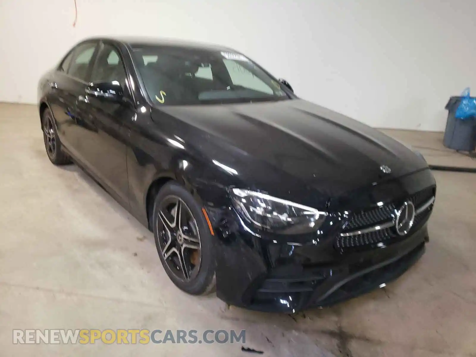 1 Photograph of a damaged car W1KZF8EB7MA970657 MERCEDES-BENZ E-CLASS 2021