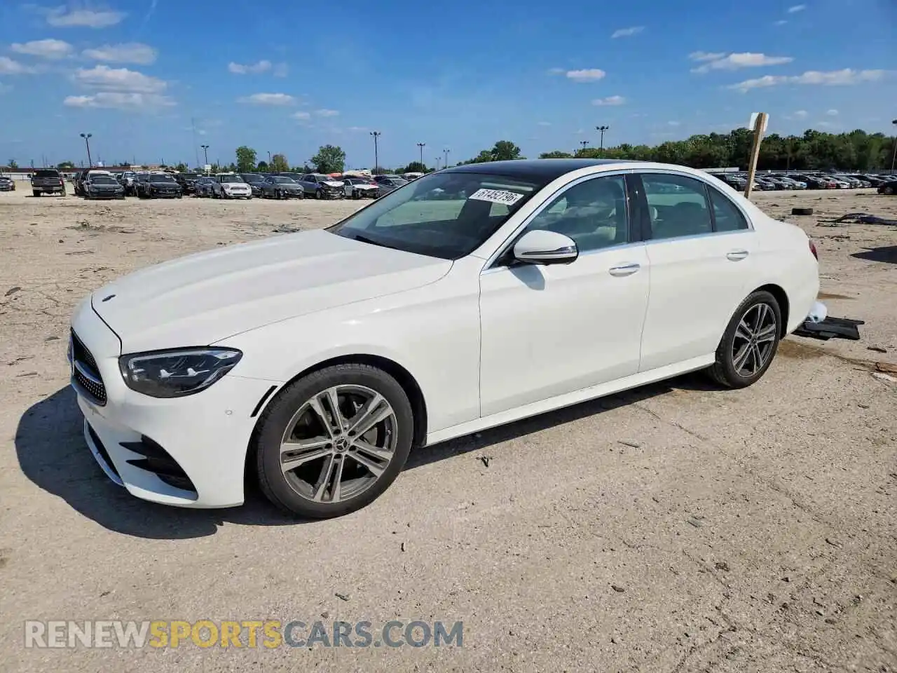 1 Photograph of a damaged car W1KZF8EB8MA953320 MERCEDES-BENZ E-CLASS 2021