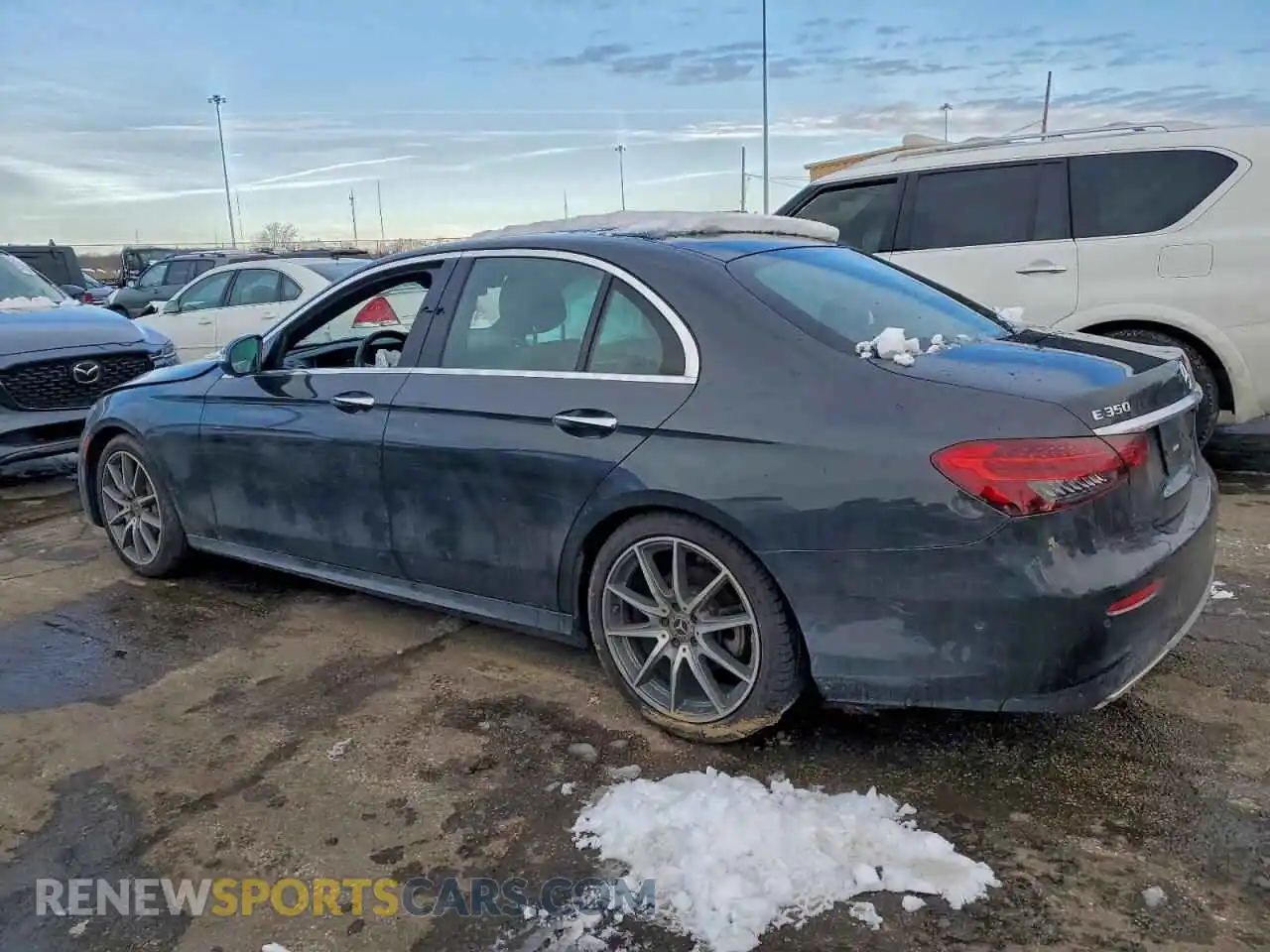 2 Photograph of a damaged car W1KZF8EB9MA969008 MERCEDES-BENZ E-CLASS 2021