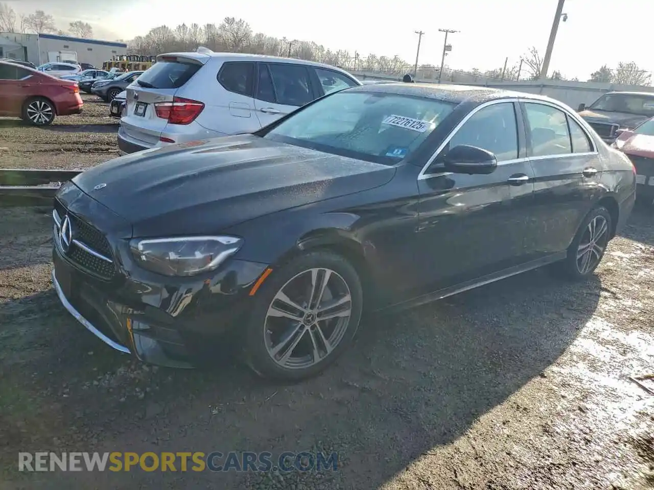1 Photograph of a damaged car W1KZF8EBXMA874165 MERCEDES-BENZ E-CLASS 2021