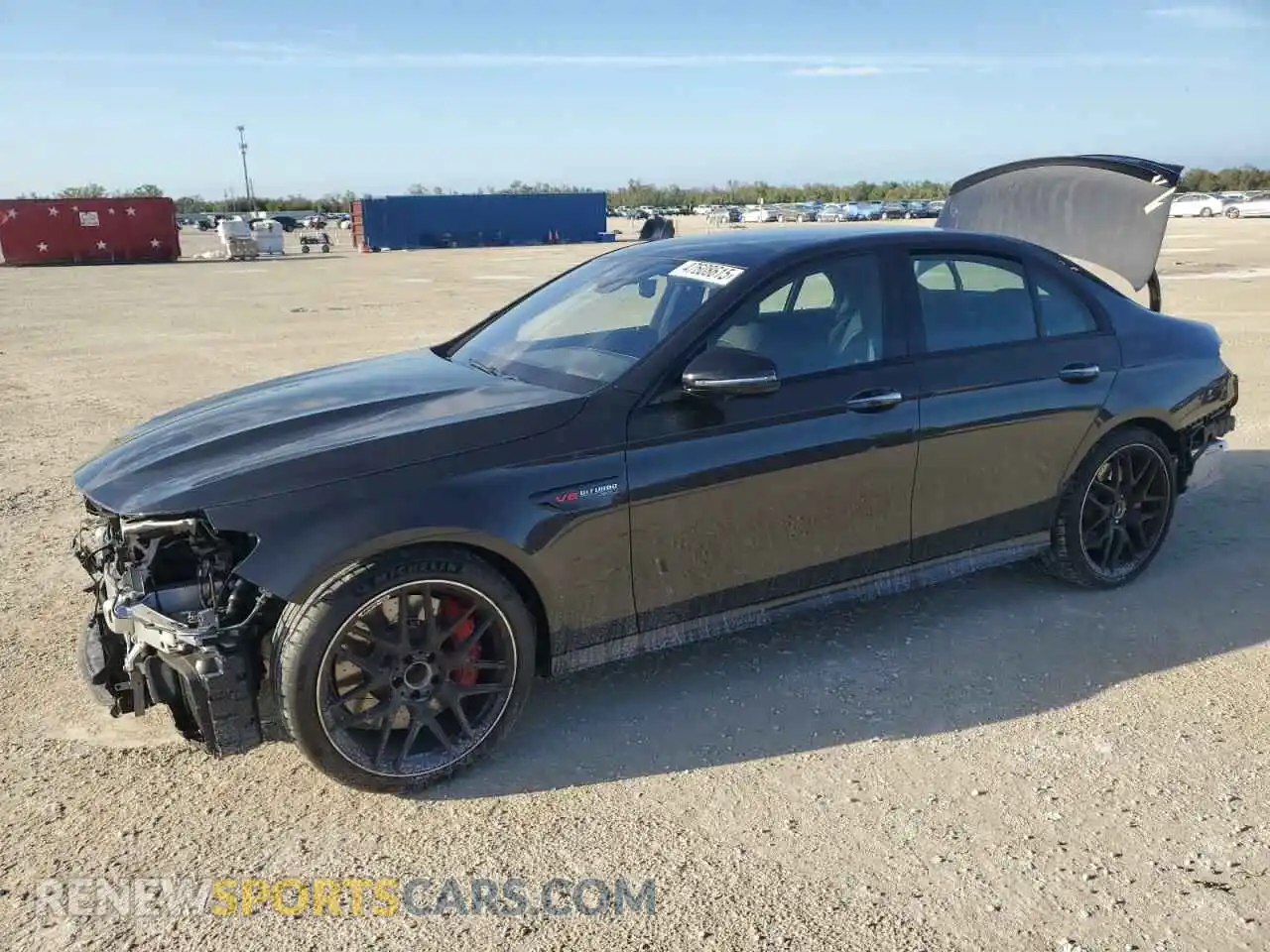 1 Photograph of a damaged car W1KZF8KB0MA948181 MERCEDES-BENZ E-CLASS 2021