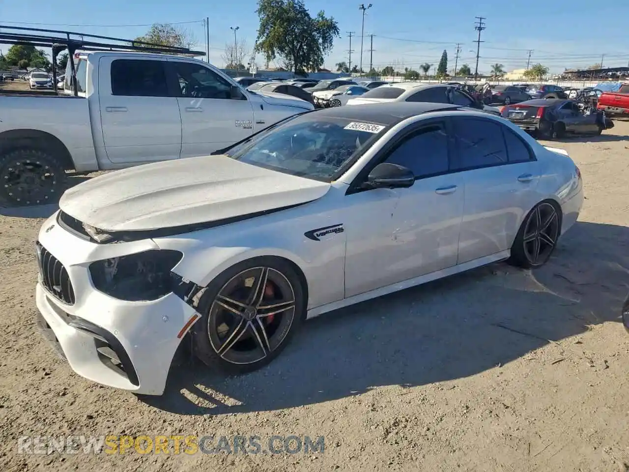 1 Photograph of a damaged car W1KZF8KB2MA887187 MERCEDES-BENZ E-CLASS 2021