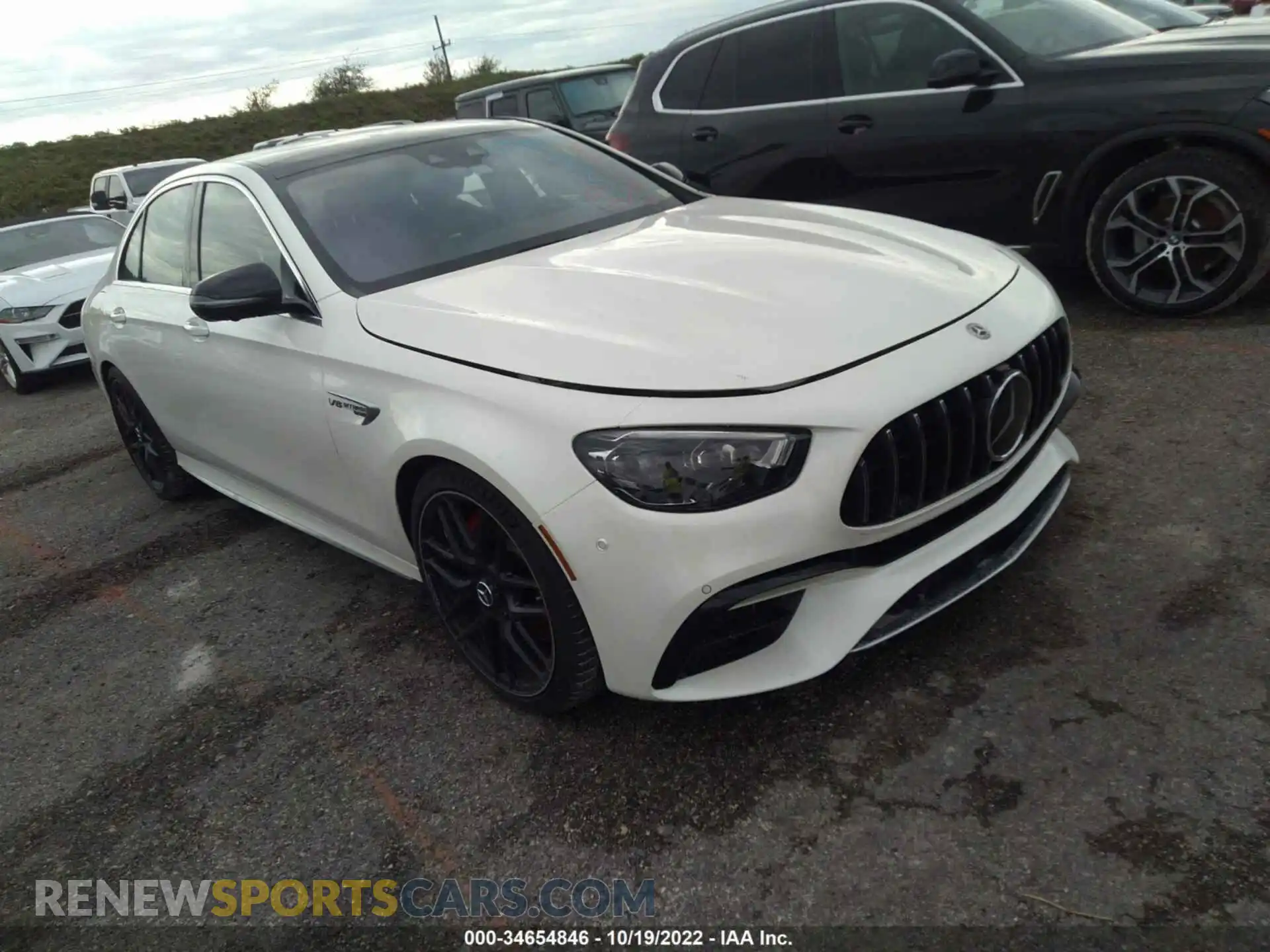 1 Photograph of a damaged car W1KZF8KB2MA930927 MERCEDES-BENZ E-CLASS 2021