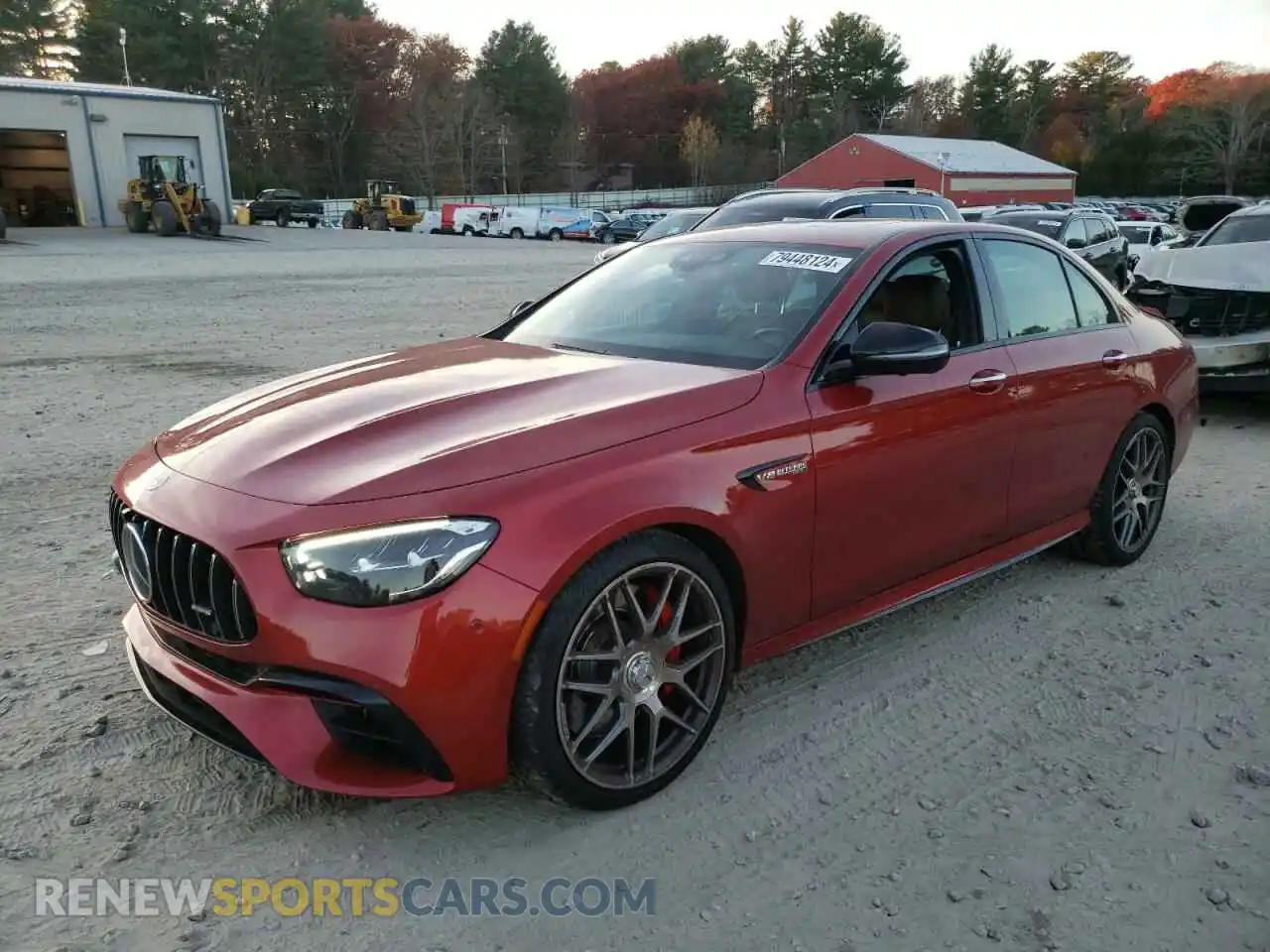1 Photograph of a damaged car W1KZF8KB8MA963141 MERCEDES-BENZ E-CLASS 2021