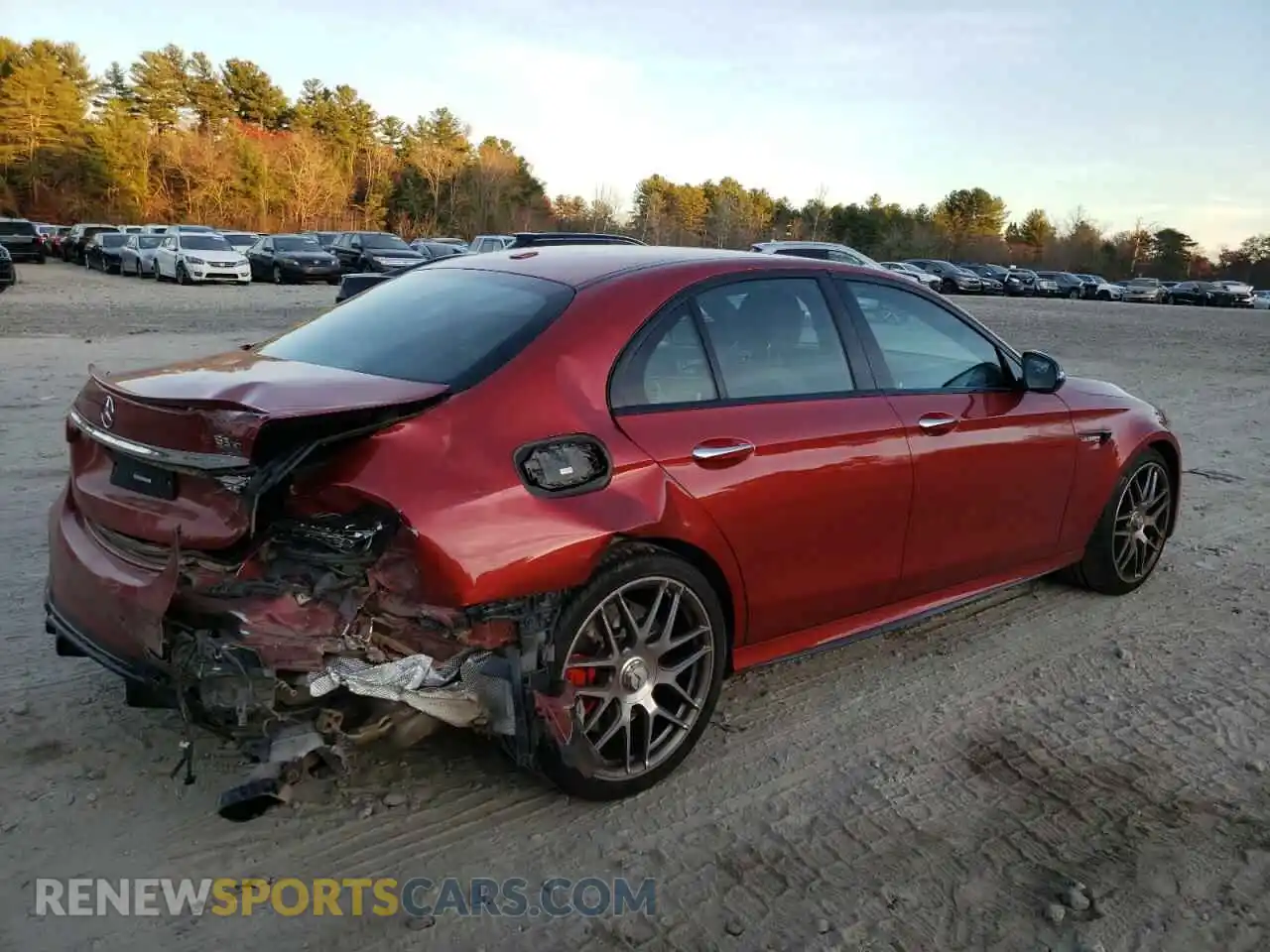 3 Photograph of a damaged car W1KZF8KB8MA963141 MERCEDES-BENZ E-CLASS 2021