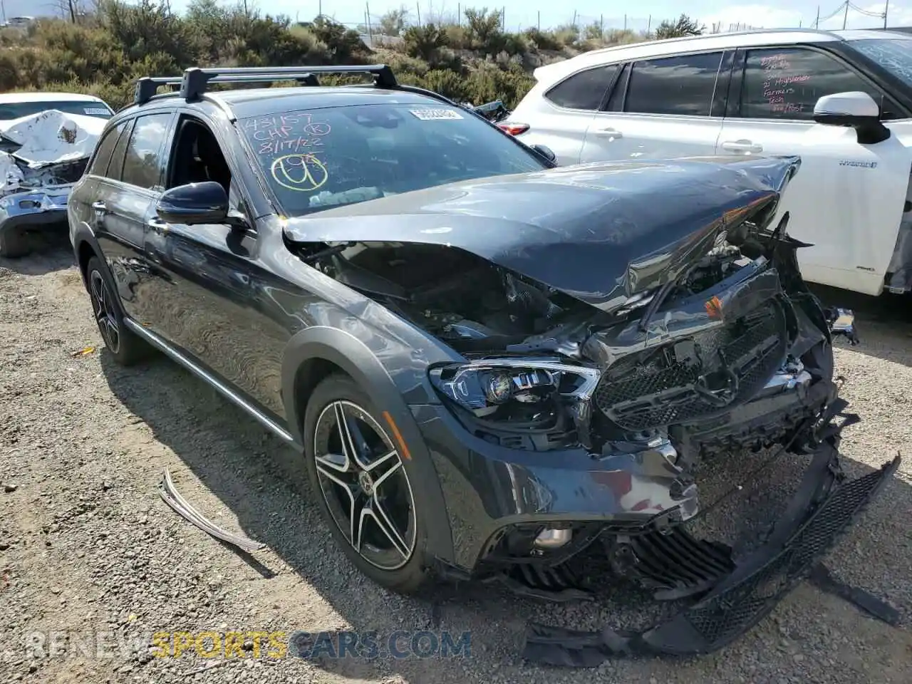 1 Photograph of a damaged car W1KZH6AB2MA878859 MERCEDES-BENZ E-CLASS 2021