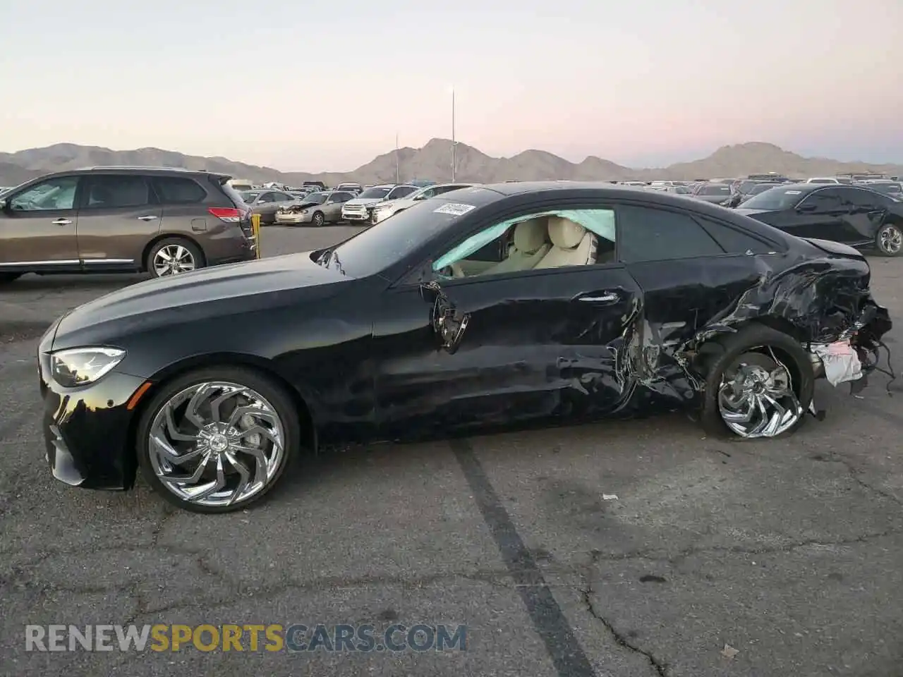 1 Photograph of a damaged car W1K1J5JB6NF183994 MERCEDES-BENZ E-CLASS 2022
