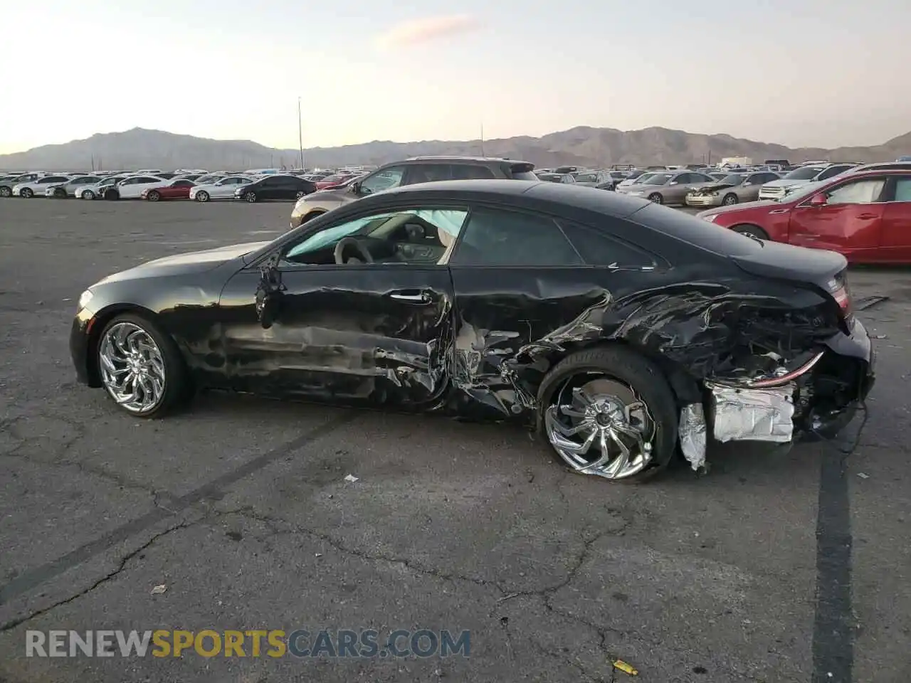 2 Photograph of a damaged car W1K1J5JB6NF183994 MERCEDES-BENZ E-CLASS 2022