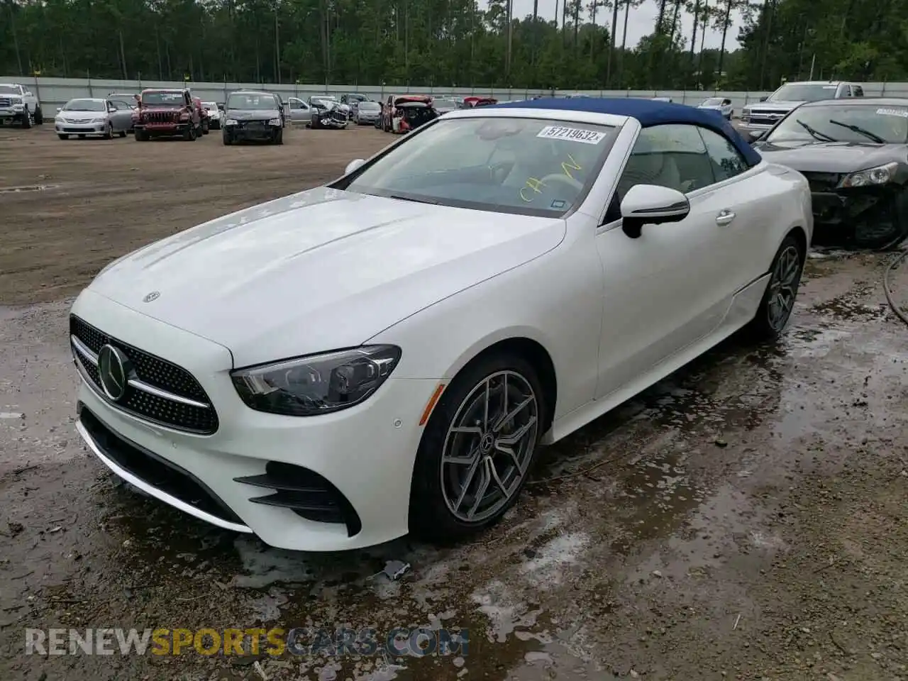2 Photograph of a damaged car W1K1K5JB9NF171710 MERCEDES-BENZ E-CLASS 2022