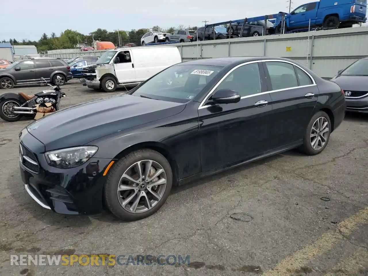 1 Photograph of a damaged car W1KZF5KB5NB036074 MERCEDES-BENZ E-CLASS 2022