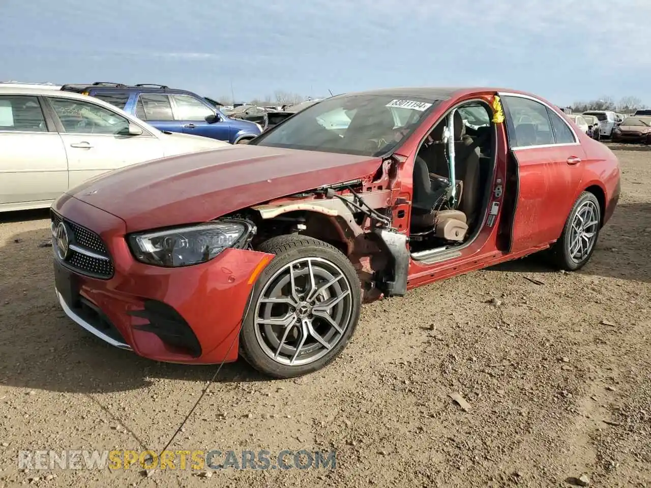 1 Photograph of a damaged car W1KZF5KB6NB010485 MERCEDES-BENZ E-CLASS 2022