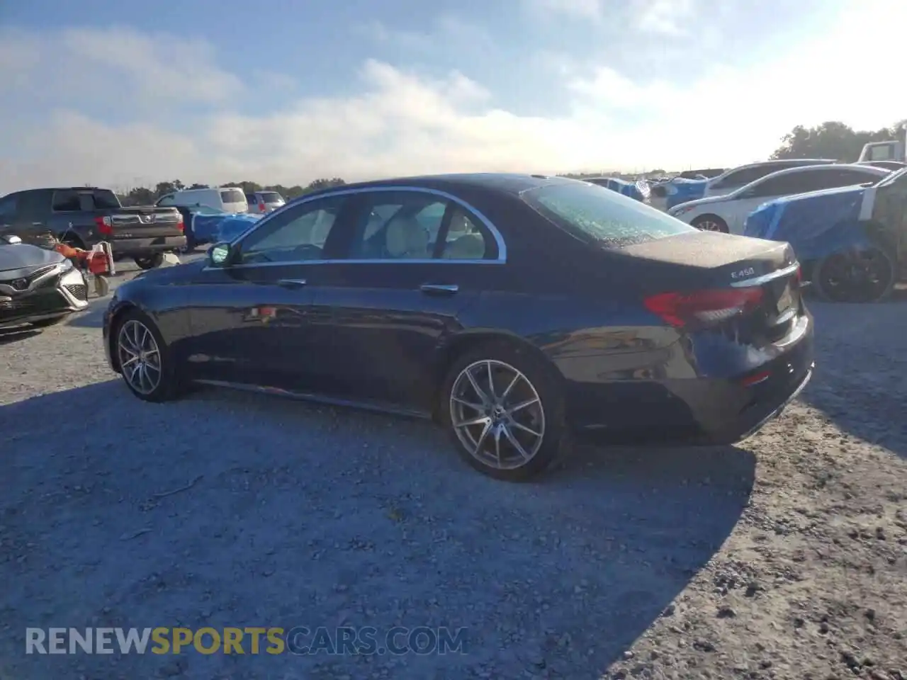 2 Photograph of a damaged car W1KZF5KB7NB011354 MERCEDES-BENZ E-CLASS 2022