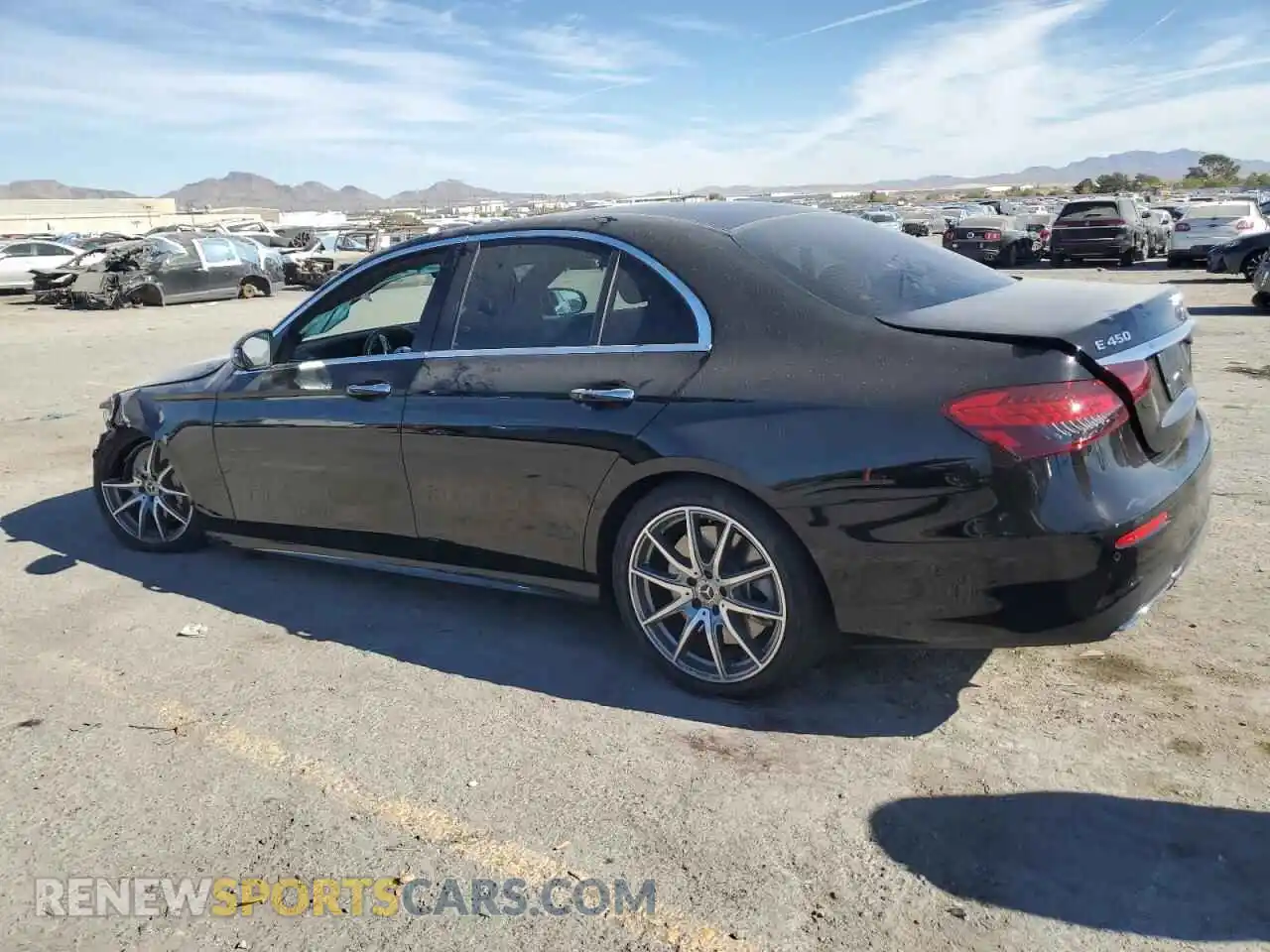 2 Photograph of a damaged car W1KZF5KB7NB083736 MERCEDES-BENZ E-CLASS 2022
