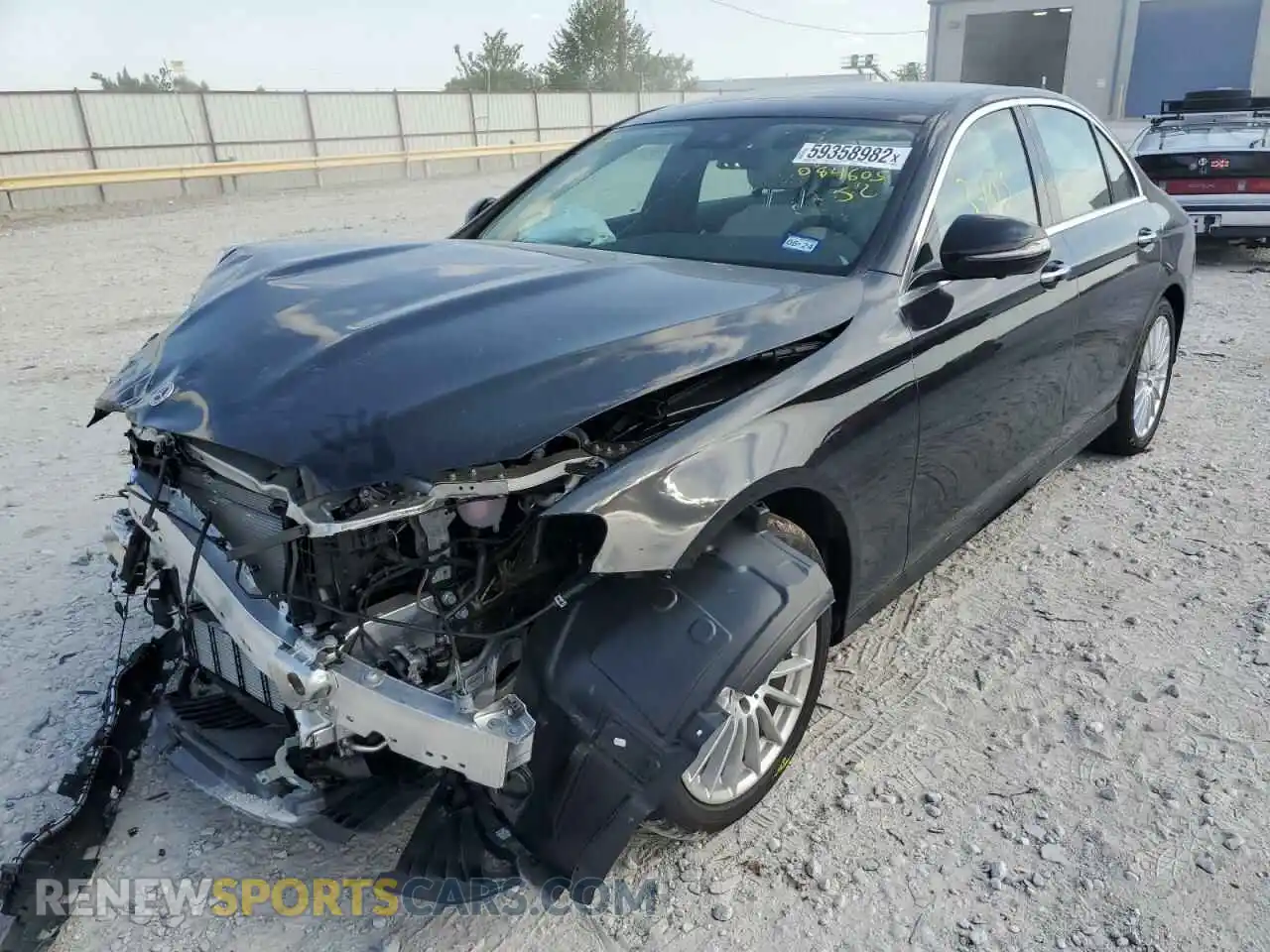 2 Photograph of a damaged car W1KZF5KB8NB084605 MERCEDES-BENZ E-CLASS 2022