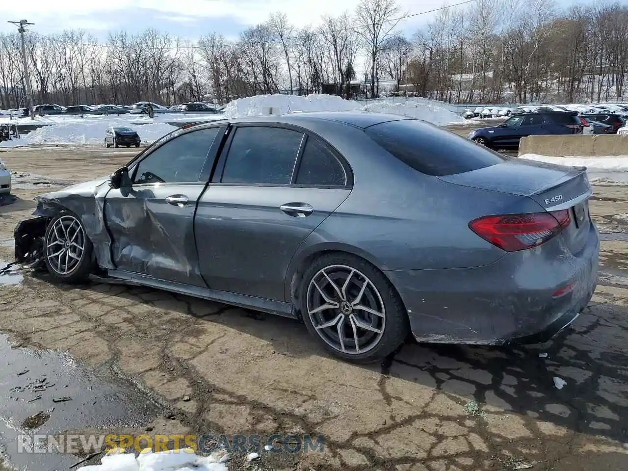 2 Photograph of a damaged car W1KZF5KBXNB035924 MERCEDES-BENZ E-CLASS 2022