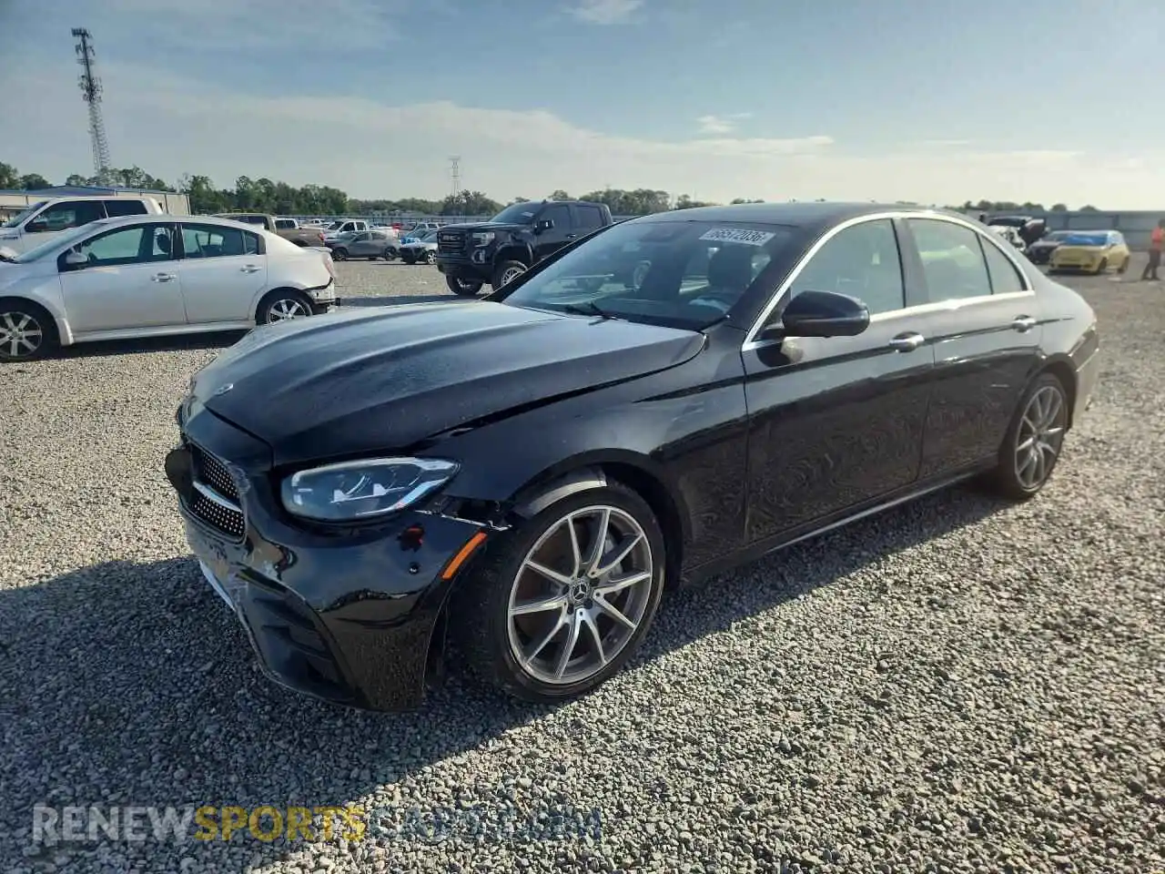 1 fotografías del automóvil dañado W1KZF8DB3NB018896 MERCEDES-BENZ E-CLASS 2022