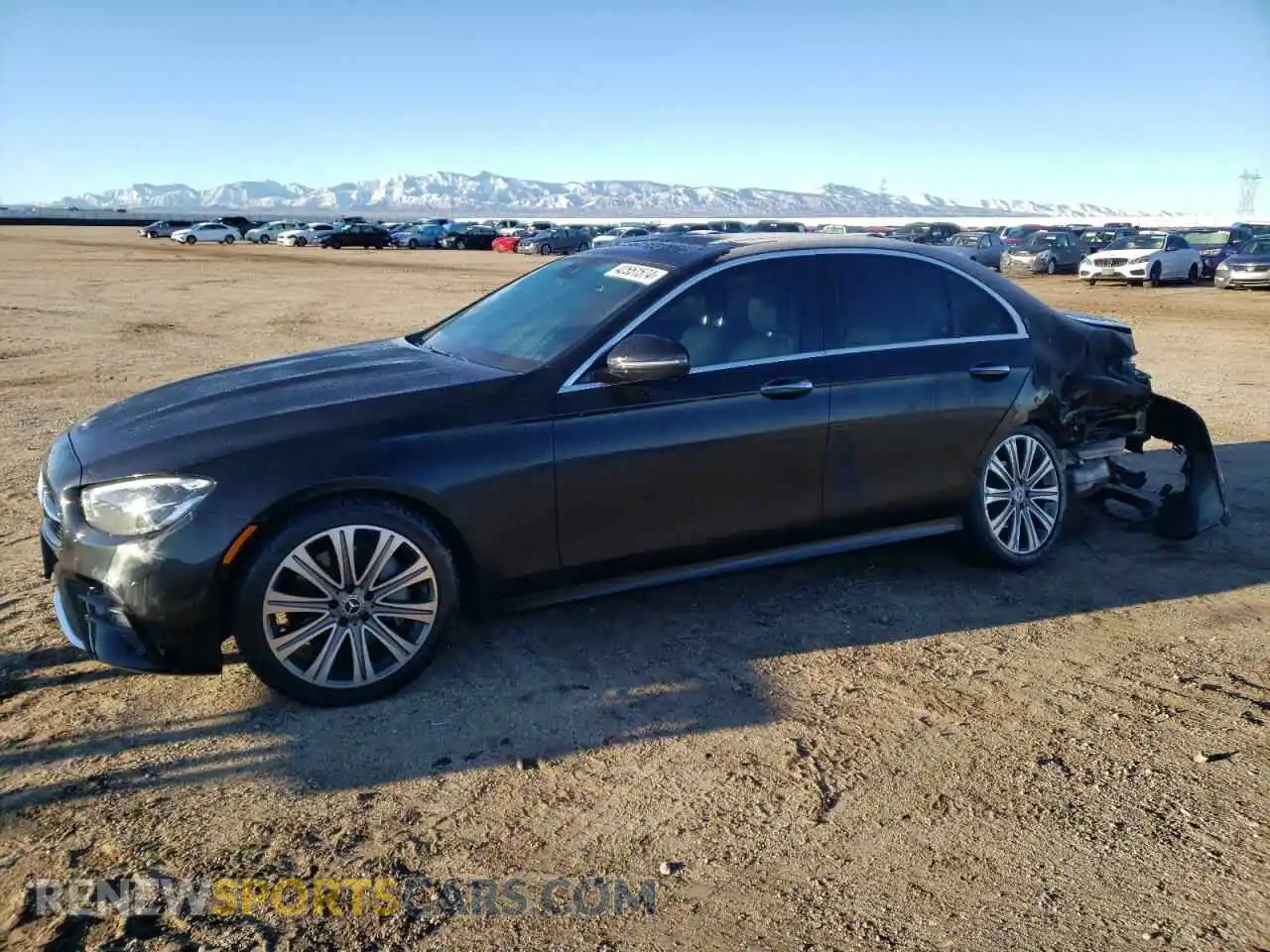 1 Photograph of a damaged car W1KZF8DB3NB025153 MERCEDES-BENZ E-CLASS 2022