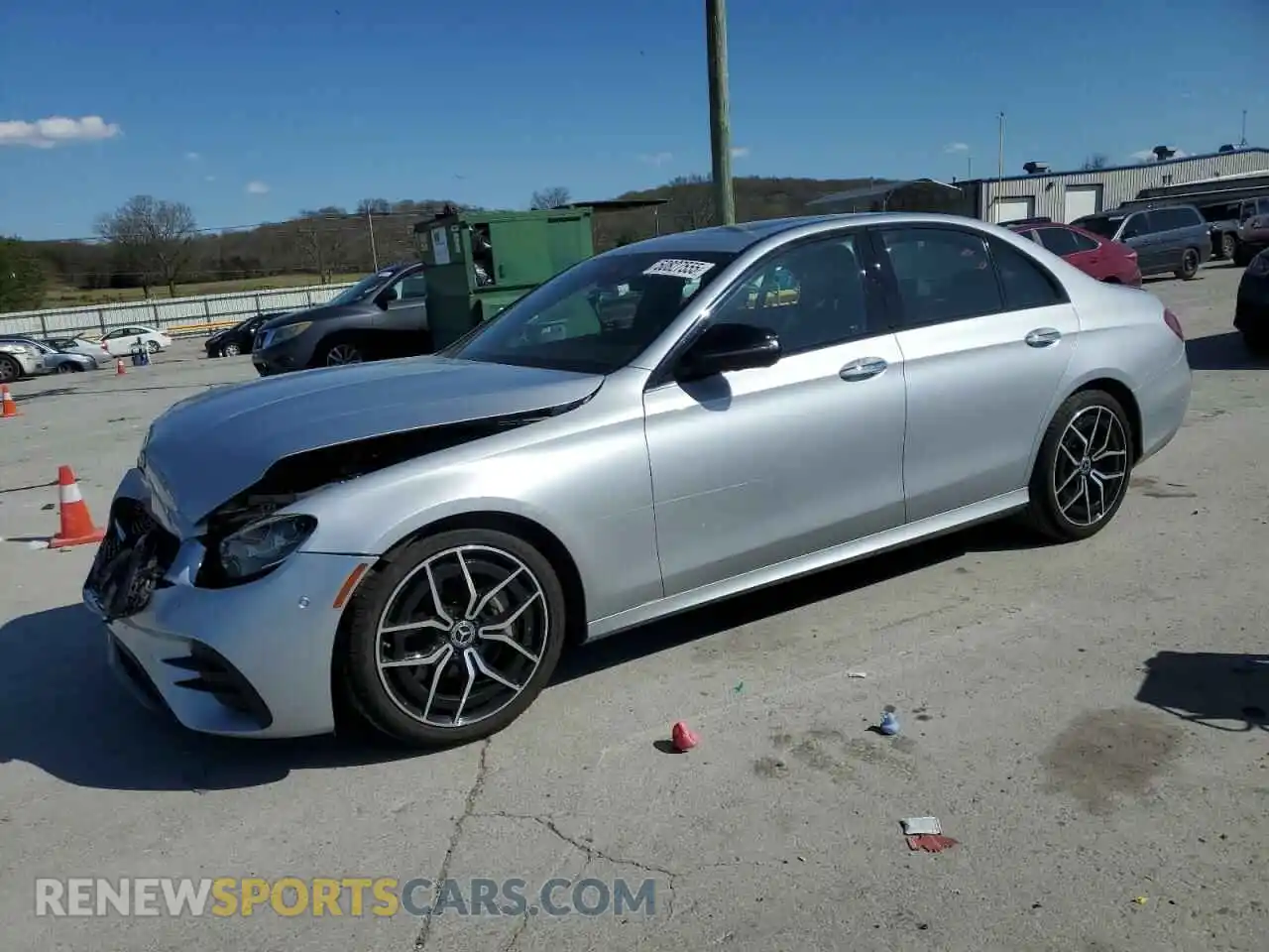 1 Photograph of a damaged car W1KZF8DB4NB095261 MERCEDES-BENZ E-CLASS 2022