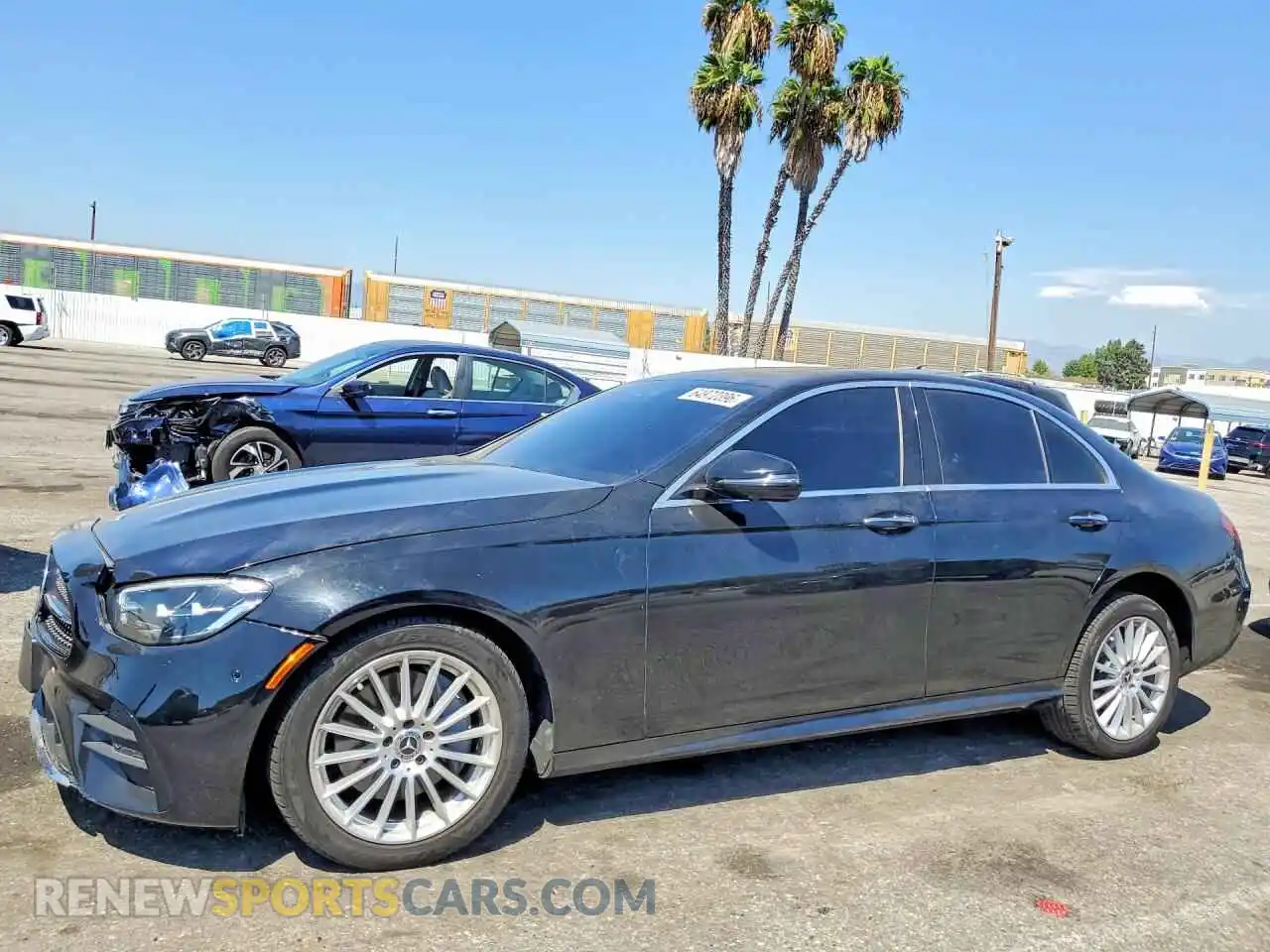 1 fotografías del automóvil dañado W1KZF8DB5NB080459 MERCEDES-BENZ E-CLASS 2022
