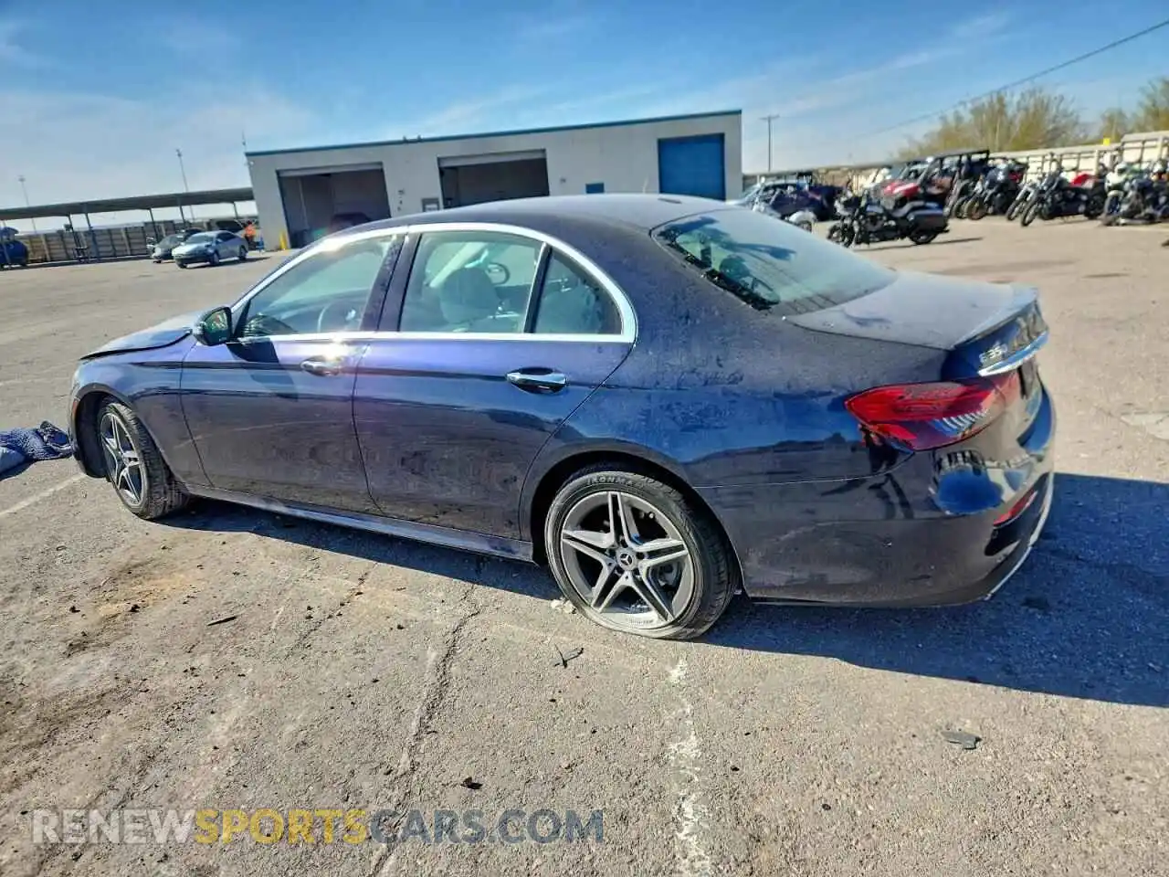 2 Photograph of a damaged car W1KZF8DB6NB053951 MERCEDES-BENZ E-CLASS 2022