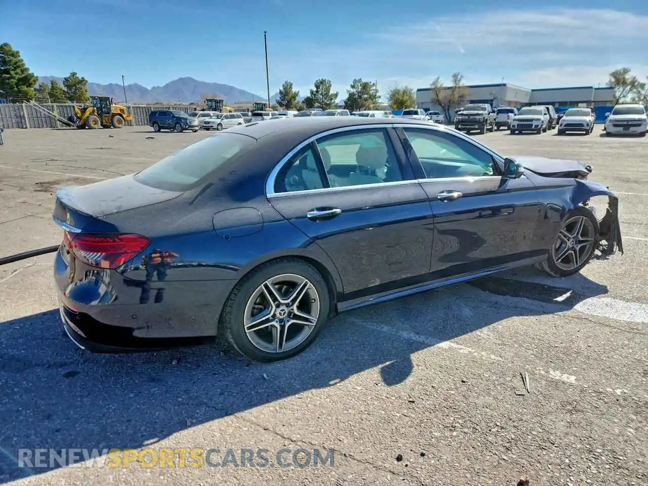 3 Photograph of a damaged car W1KZF8DB6NB053951 MERCEDES-BENZ E-CLASS 2022