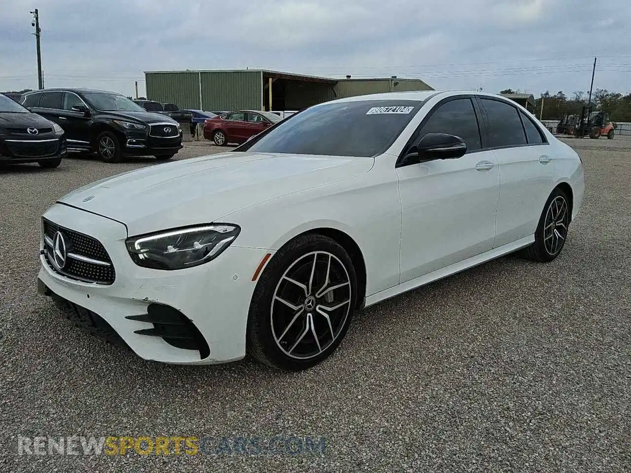 1 Photograph of a damaged car W1KZF8DB6NB056249 MERCEDES-BENZ E-CLASS 2022