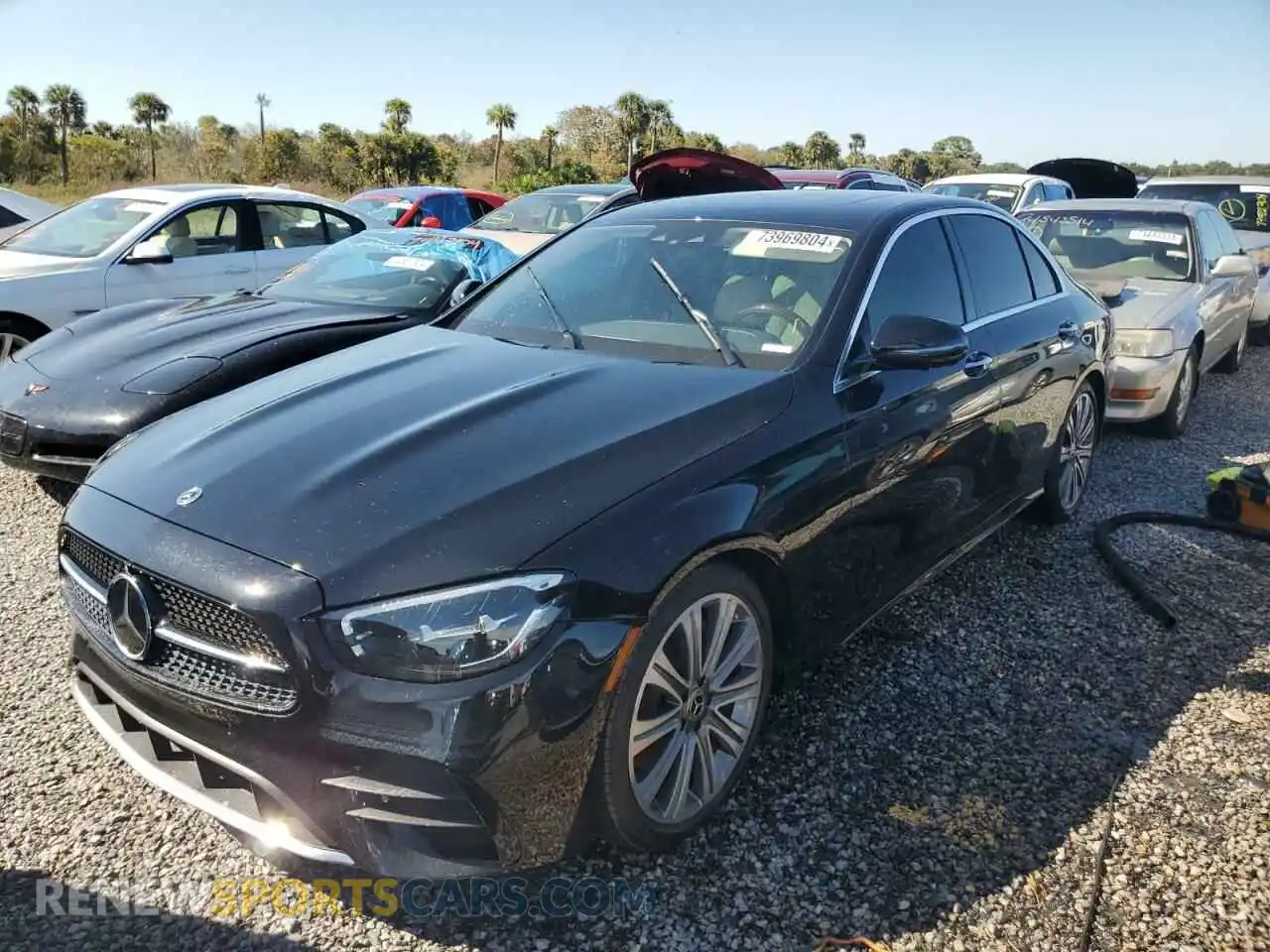 1 Photograph of a damaged car W1KZF8DB7NB096646 MERCEDES-BENZ E-CLASS 2022