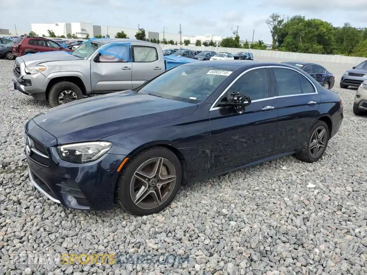 1 Photograph of a damaged car W1KZF8DB8NB092623 MERCEDES-BENZ E-CLASS 2022