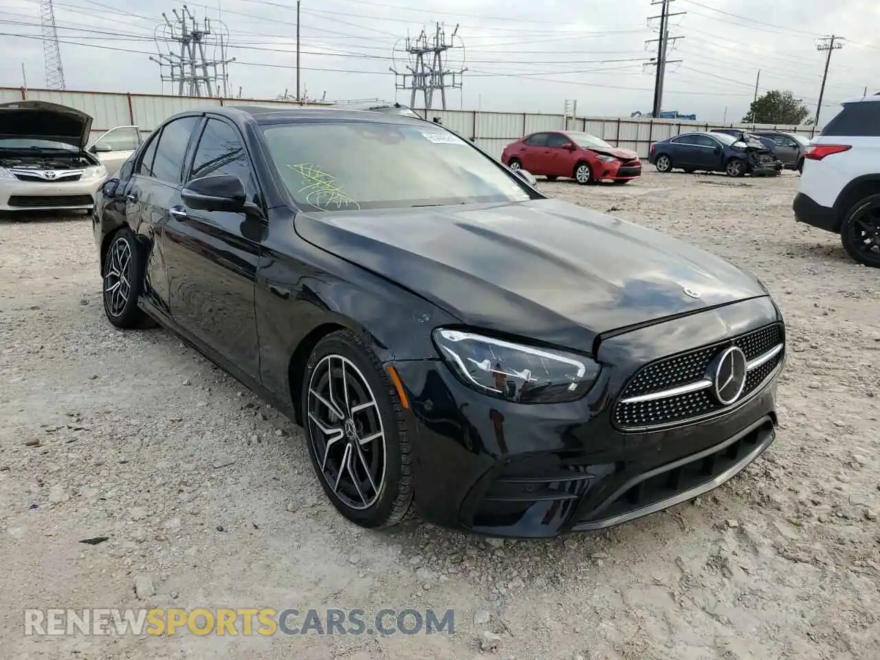 1 Photograph of a damaged car W1KZF8DB9NB090170 MERCEDES-BENZ E-CLASS 2022