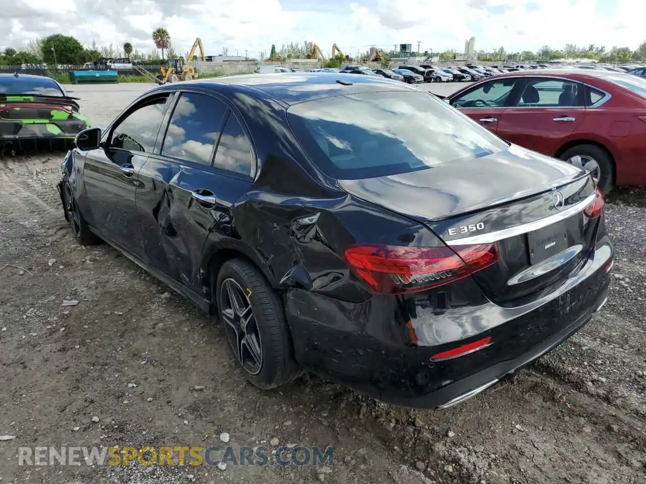 3 Photograph of a damaged car W1KZF8DBXNB033038 MERCEDES-BENZ E-CLASS 2022