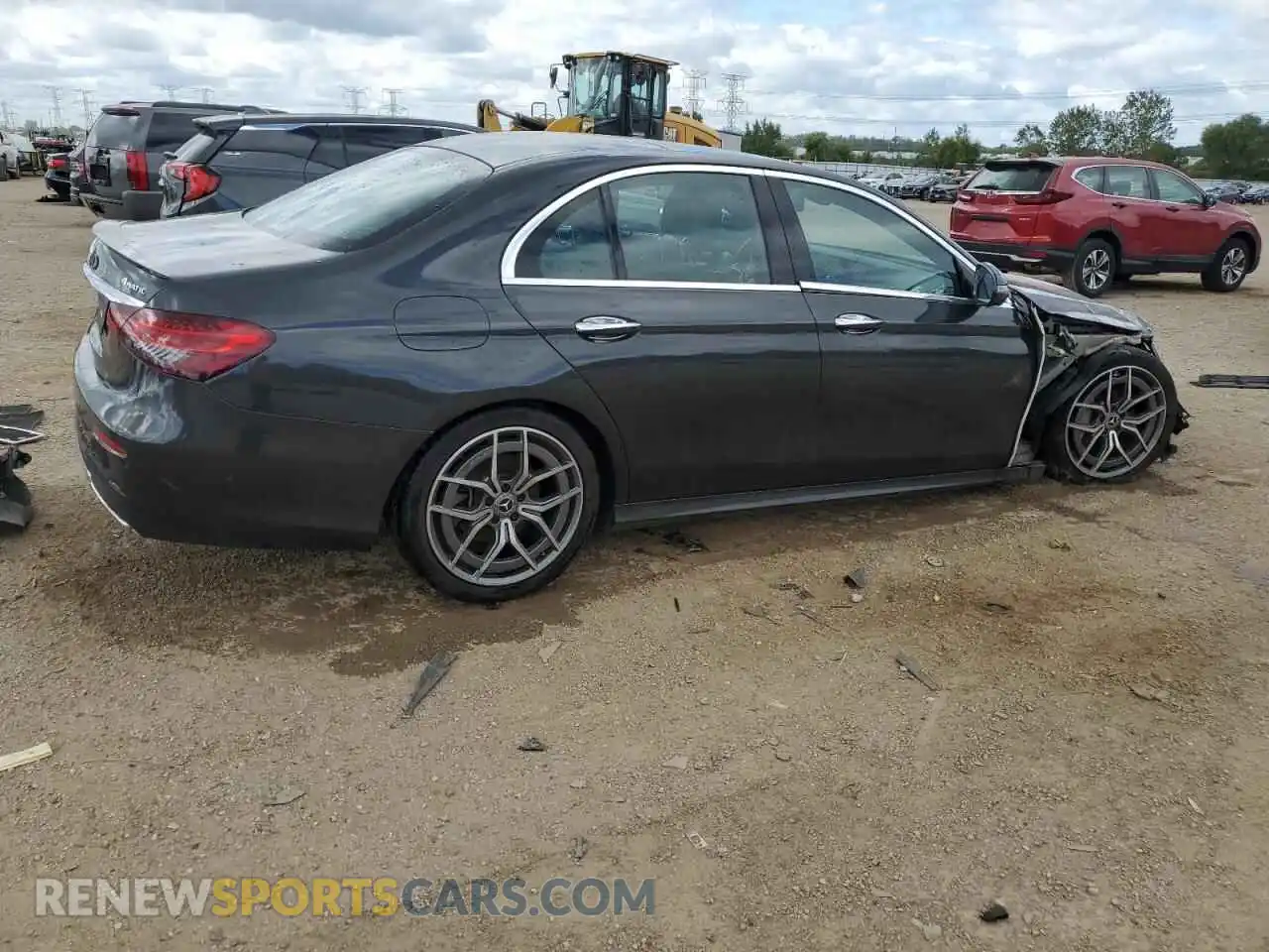 3 Photograph of a damaged car W1KZF8EB9NB073254 MERCEDES-BENZ E-CLASS 2022
