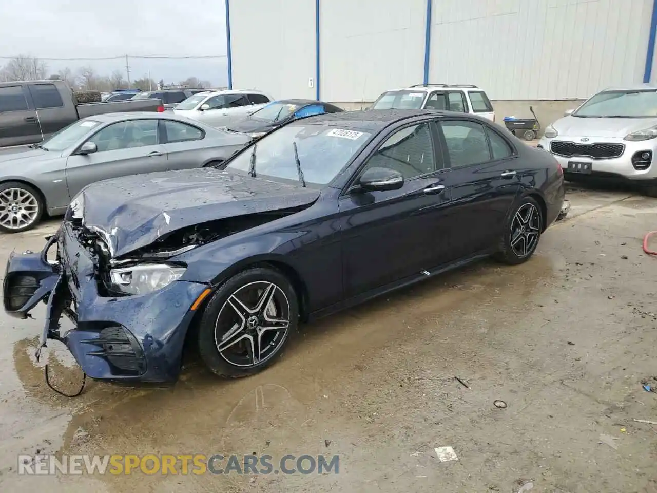 1 Photograph of a damaged car W1KZF5KBXPB138070 MERCEDES-BENZ E-CLASS 2023