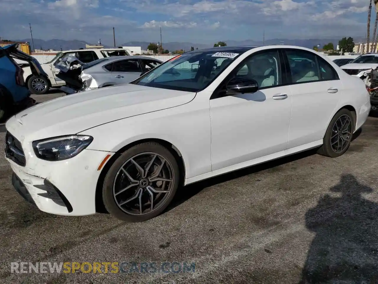 1 Photograph of a damaged car W1KZF8DB1PB173577 MERCEDES-BENZ E-CLASS 2023