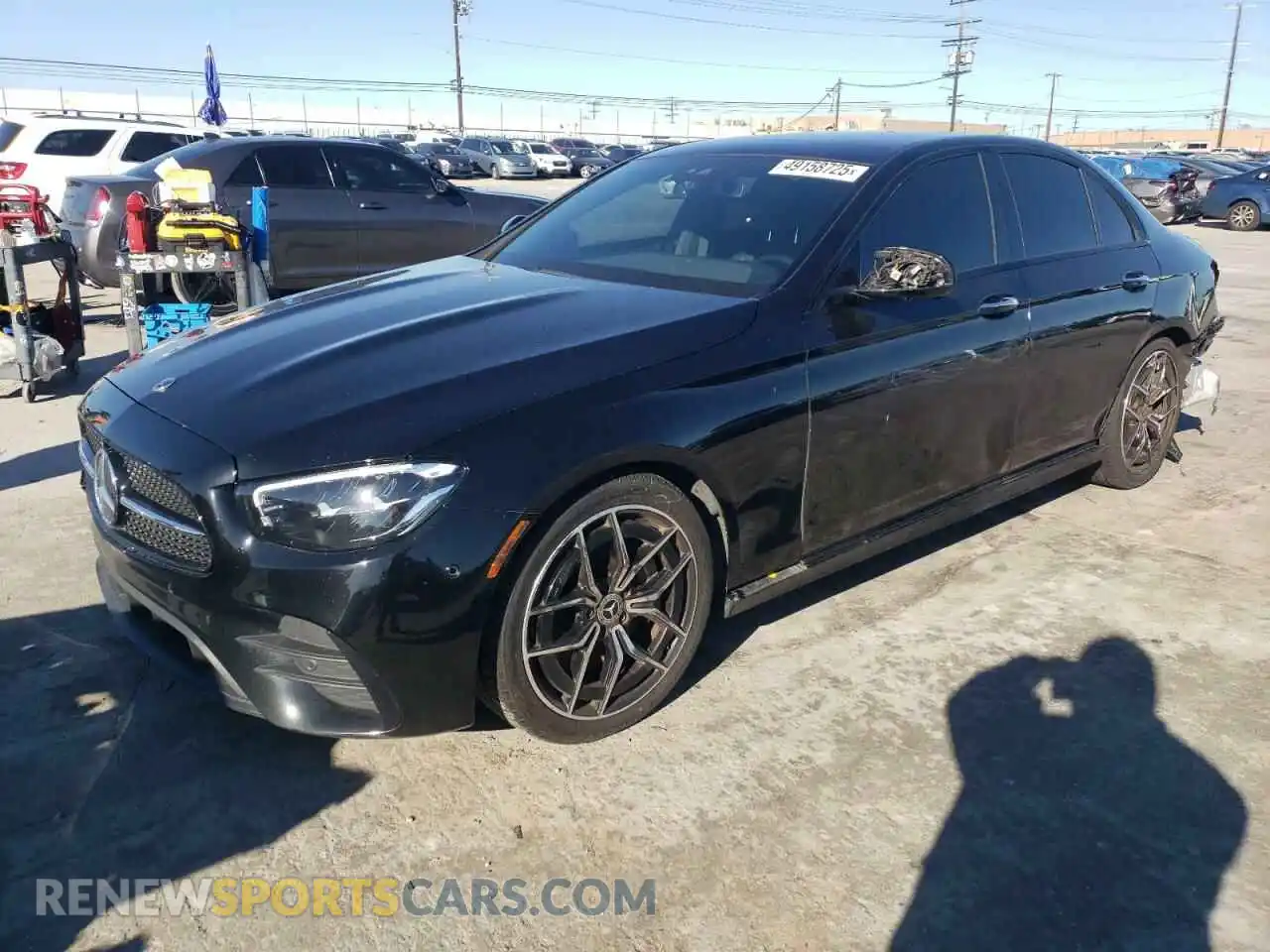 1 Photograph of a damaged car W1KZF8DB4PB121179 MERCEDES-BENZ E-CLASS 2023