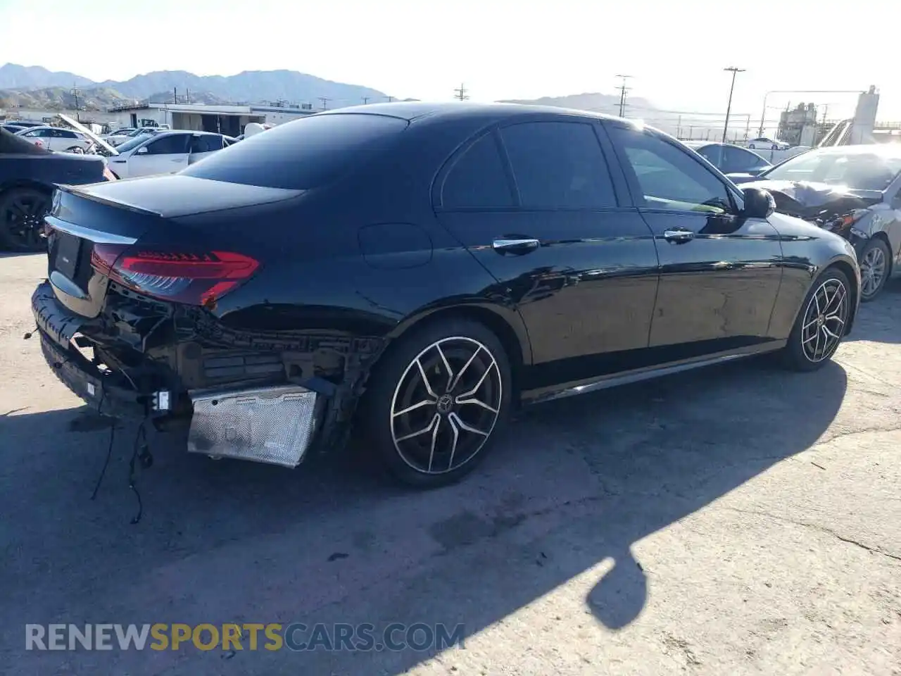 3 Photograph of a damaged car W1KZF8DB4PB121179 MERCEDES-BENZ E-CLASS 2023