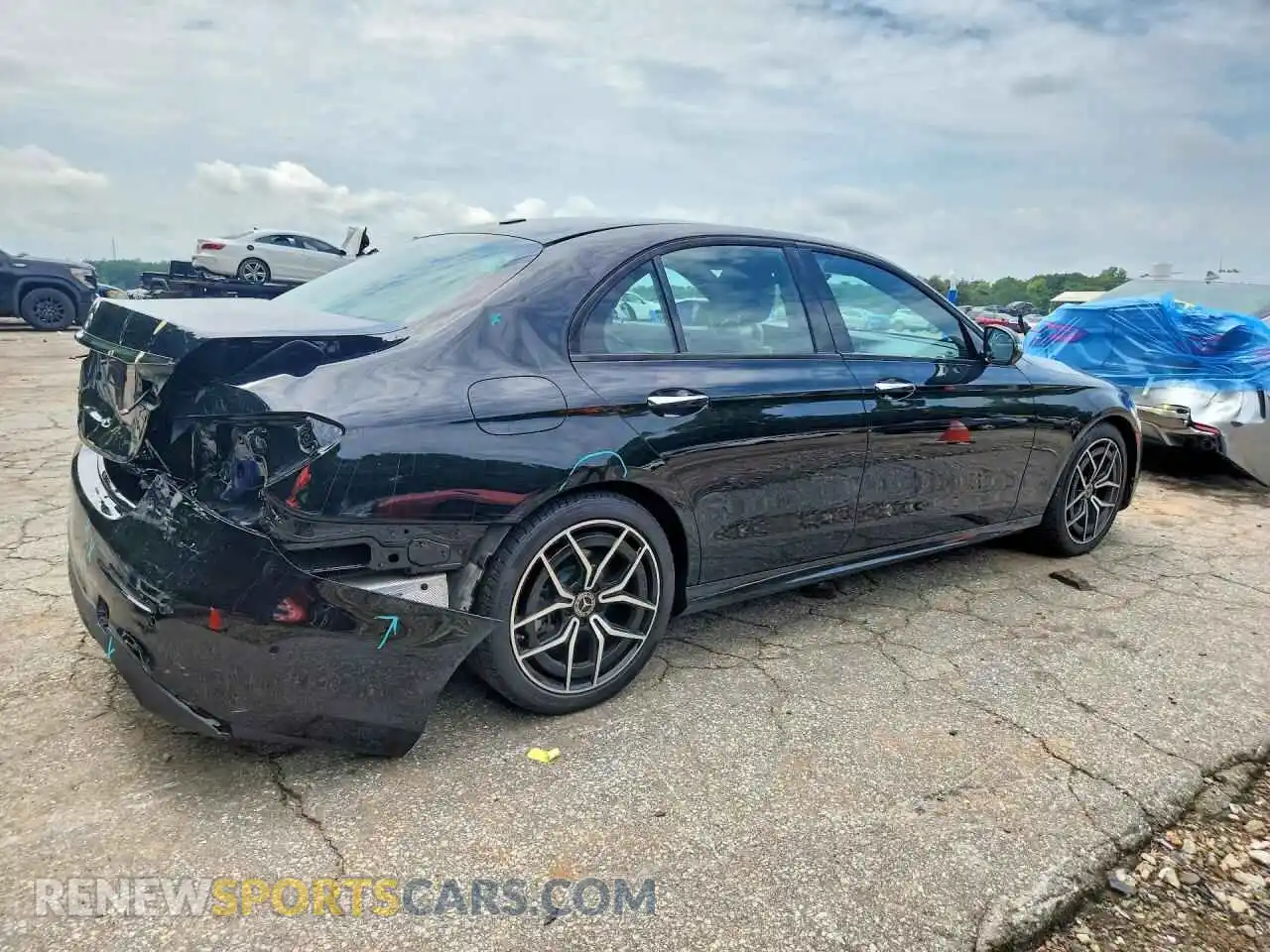 3 Photograph of a damaged car W1KZF8DB5PB184601 MERCEDES-BENZ E-CLASS 2023