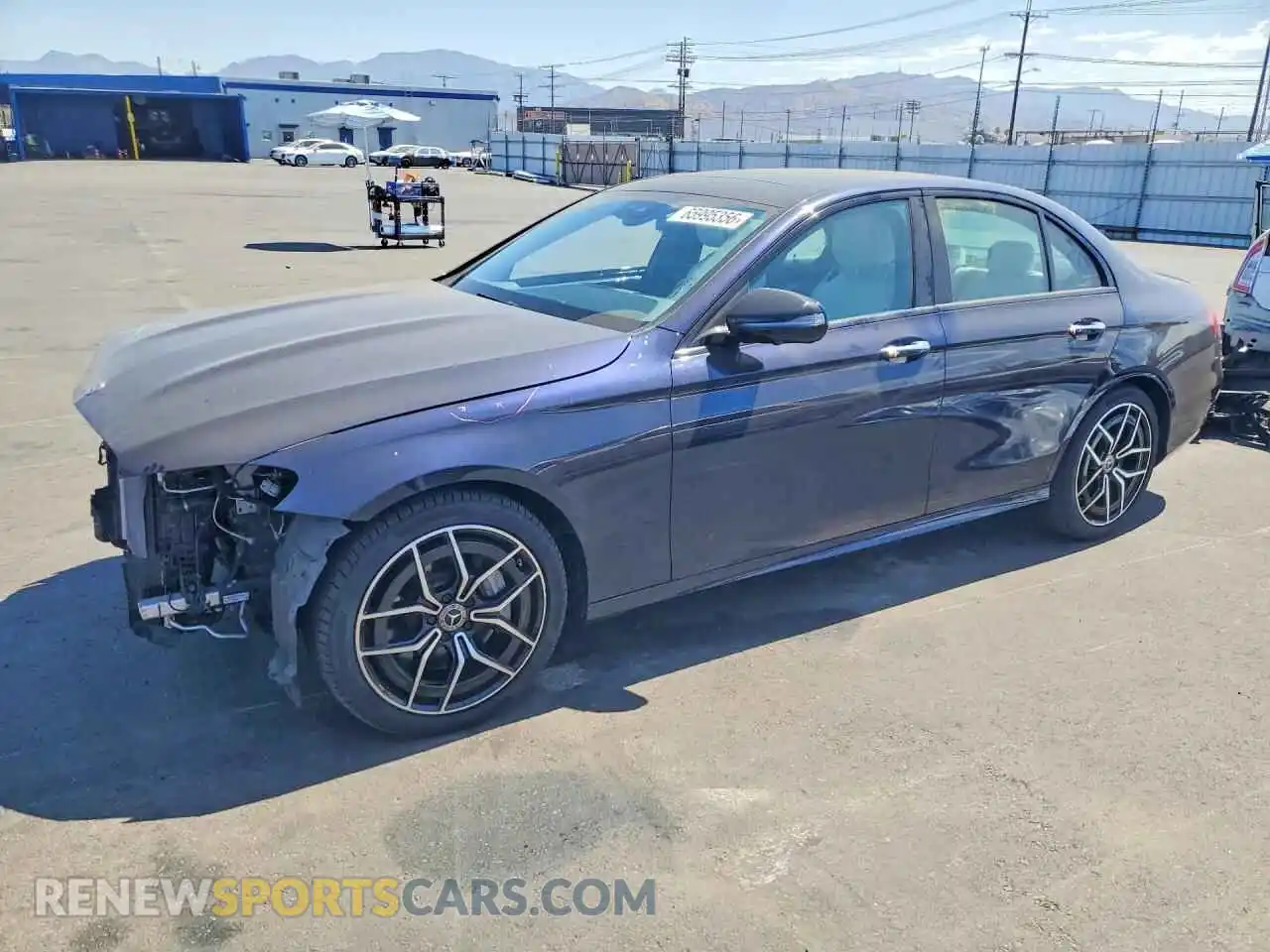 1 Photograph of a damaged car W1KZF8DB9PB166988 MERCEDES-BENZ E-CLASS 2023