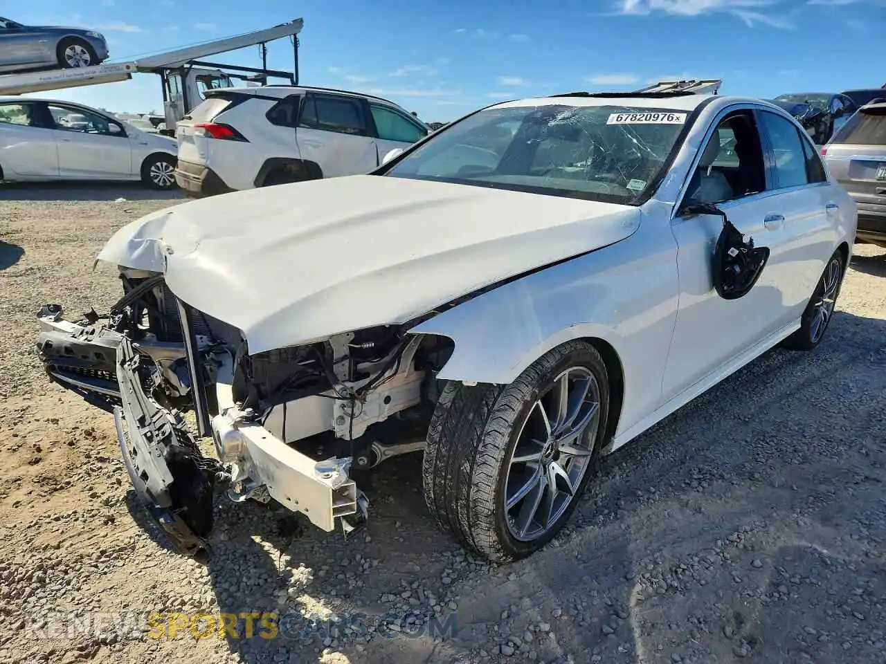 1 Photograph of a damaged car W1KZF8DBXPB179412 MERCEDES-BENZ E-CLASS 2023