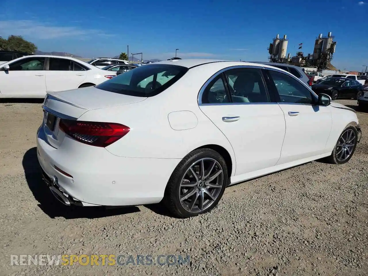 3 Photograph of a damaged car W1KZF8DBXPB179412 MERCEDES-BENZ E-CLASS 2023