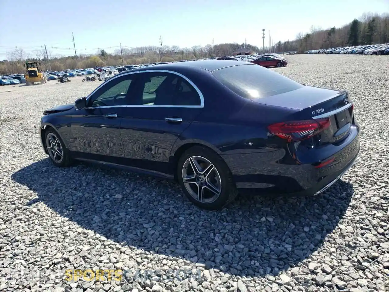 2 Photograph of a damaged car W1KZF8EB0PB145915 MERCEDES-BENZ E-CLASS 2023