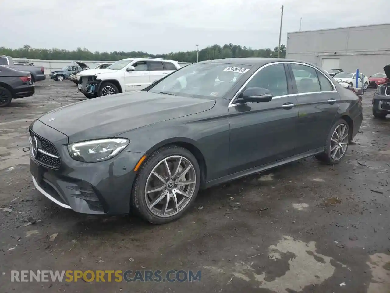 1 fotografías del automóvil dañado W1KZF8EB0PB187789 MERCEDES-BENZ E-CLASS 2023